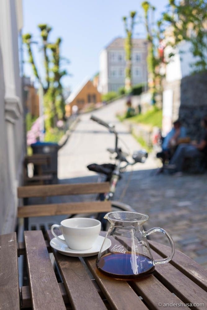 Koselig nabolagskafé Galleribilde