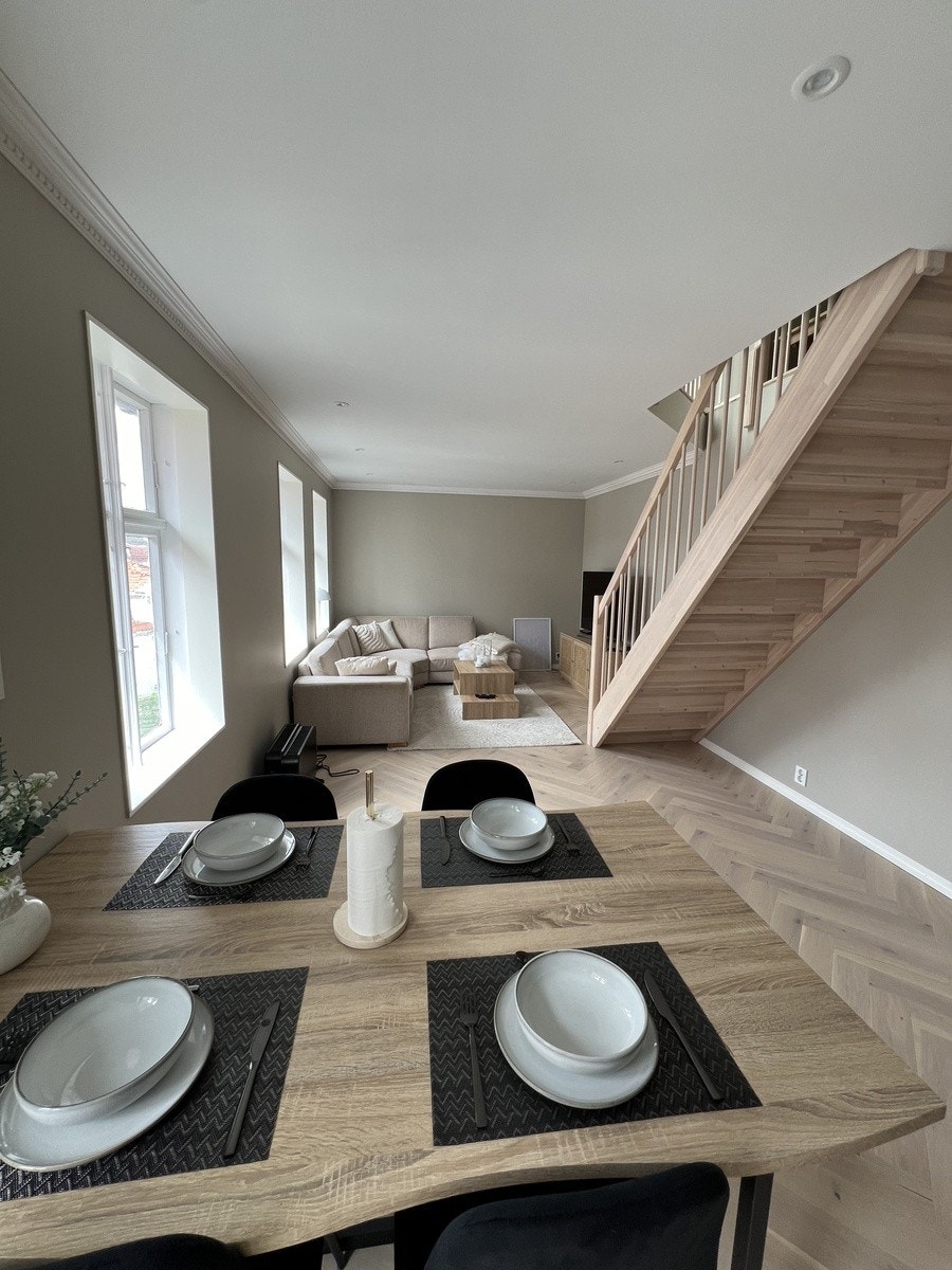 Åpen kjøkken stueløsning Galleribilde