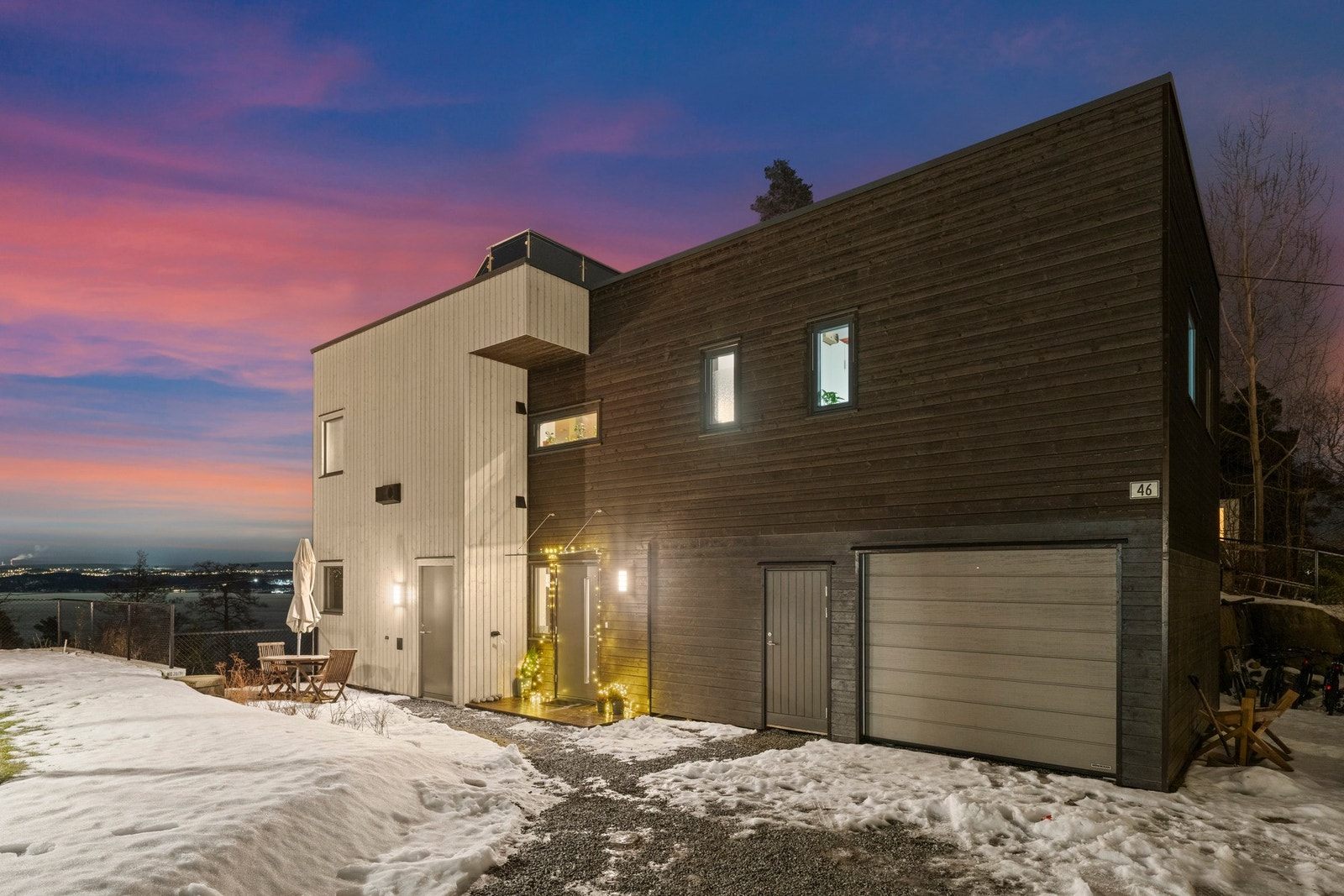 Byggets fasade. Galleribilde