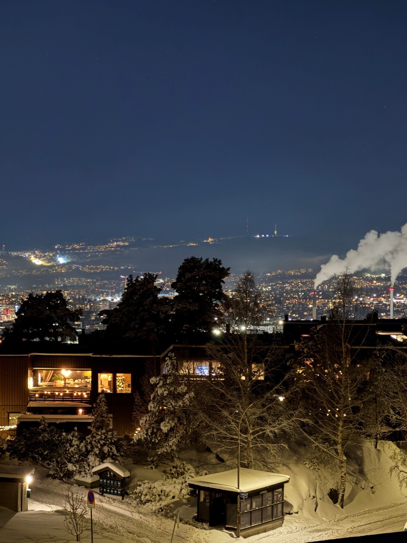 Skumringsbilde tatt av selger Galleribilde