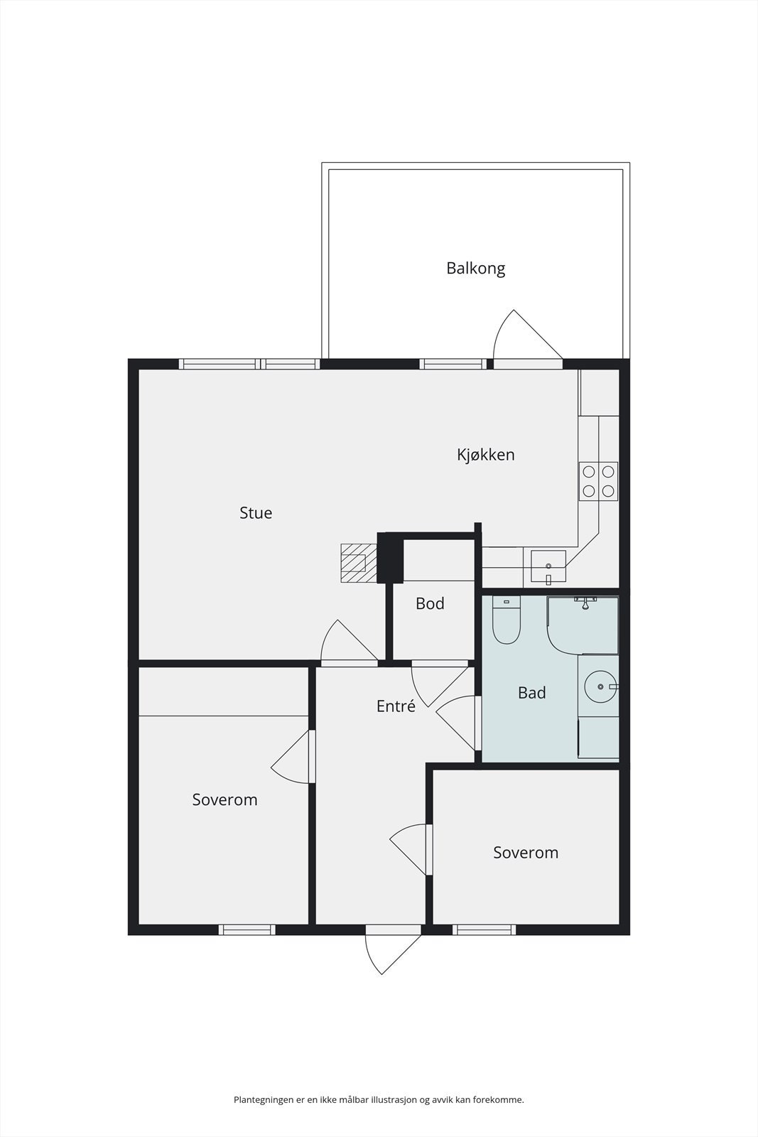 Plantegning. Galleribilde