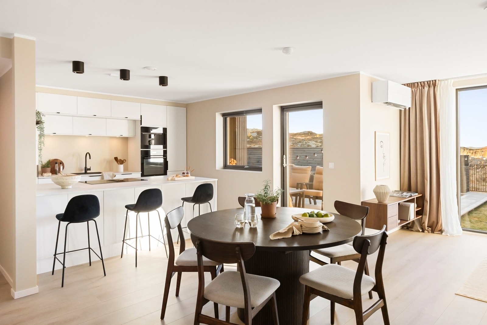 Planløsningen er svært god og gjør det enkelt å innrede etter eget ønske og behov Galleribilde