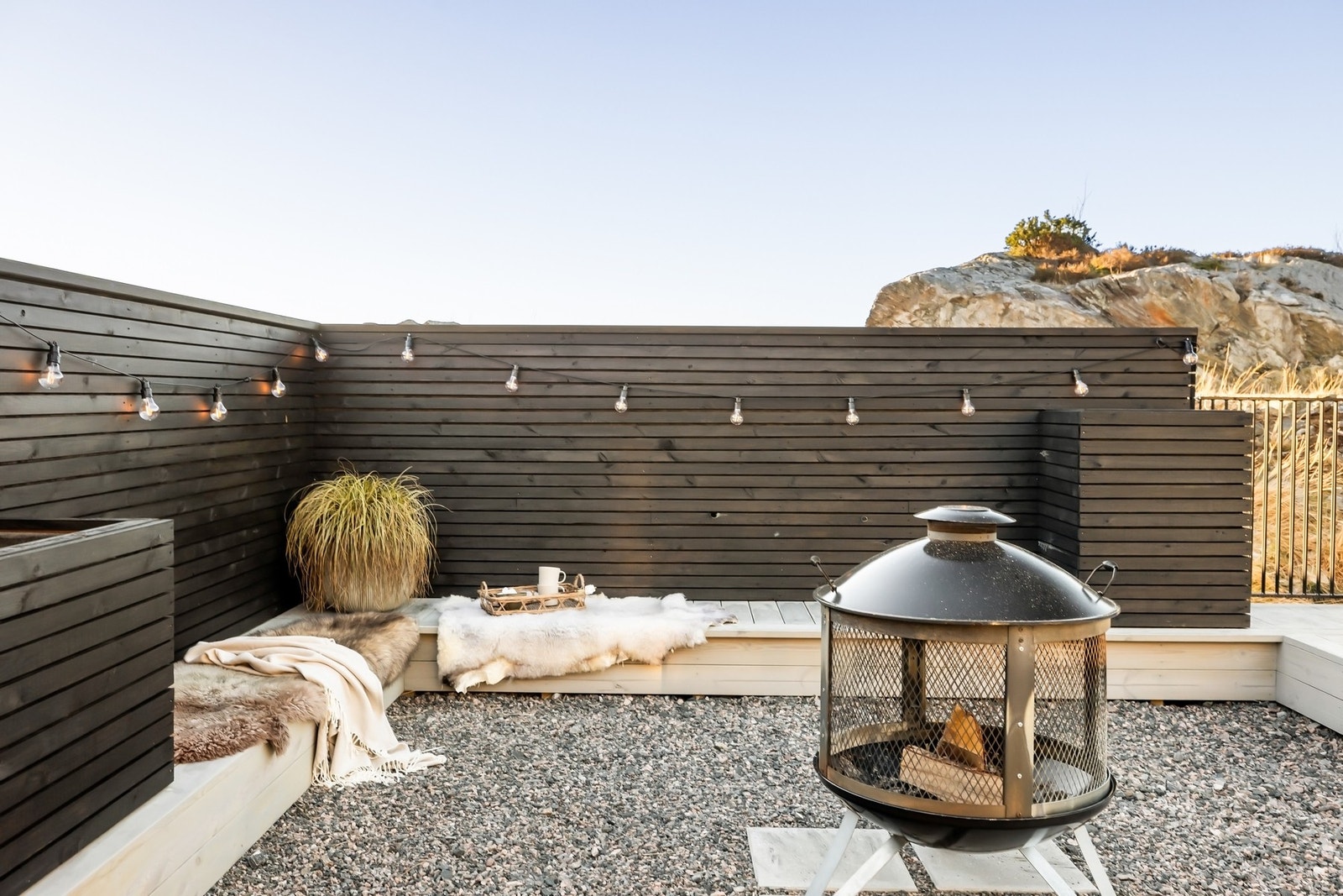 Nedfelt område - perfekt for bålpanne og kos Galleribilde