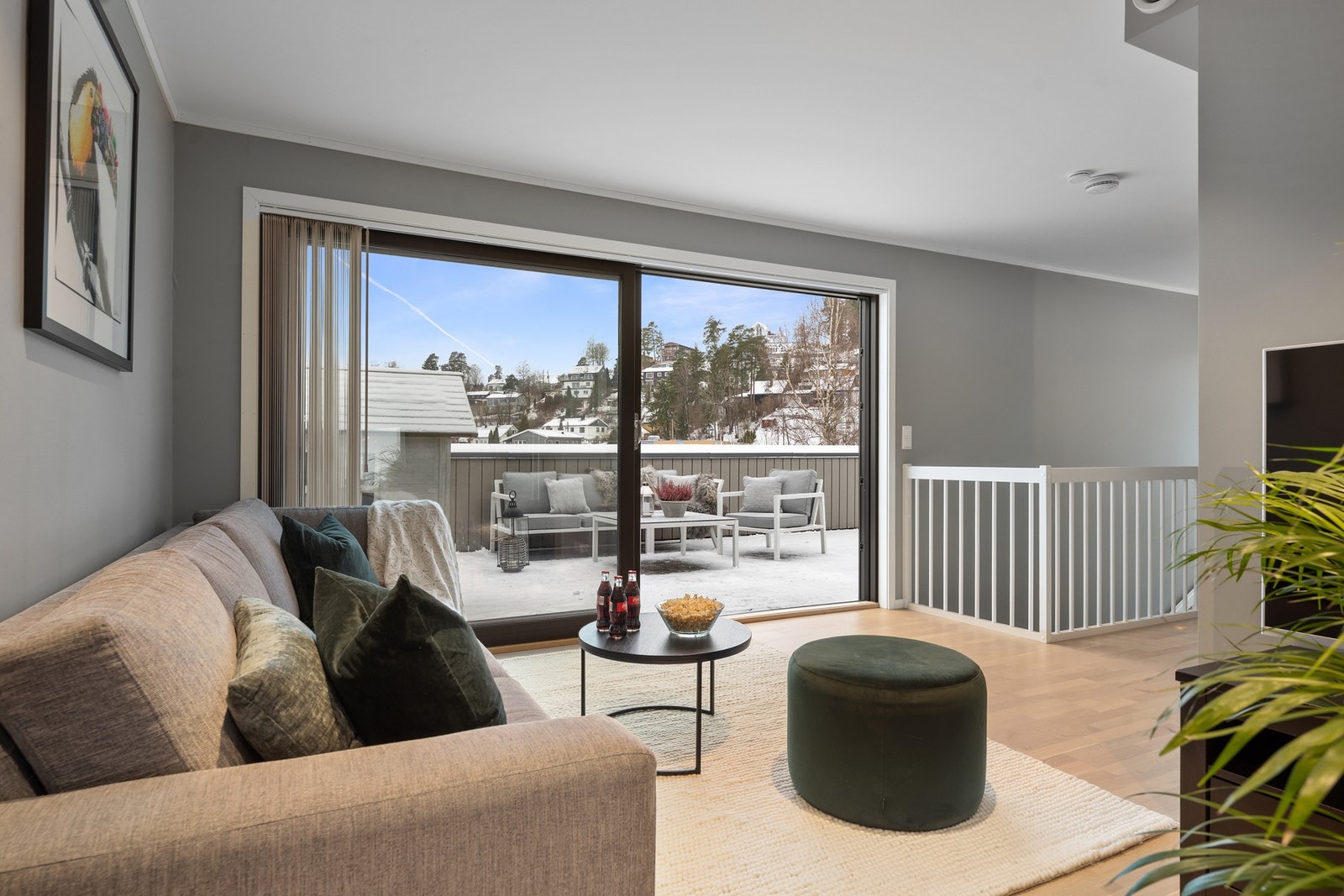 Loftstue Galleribilde