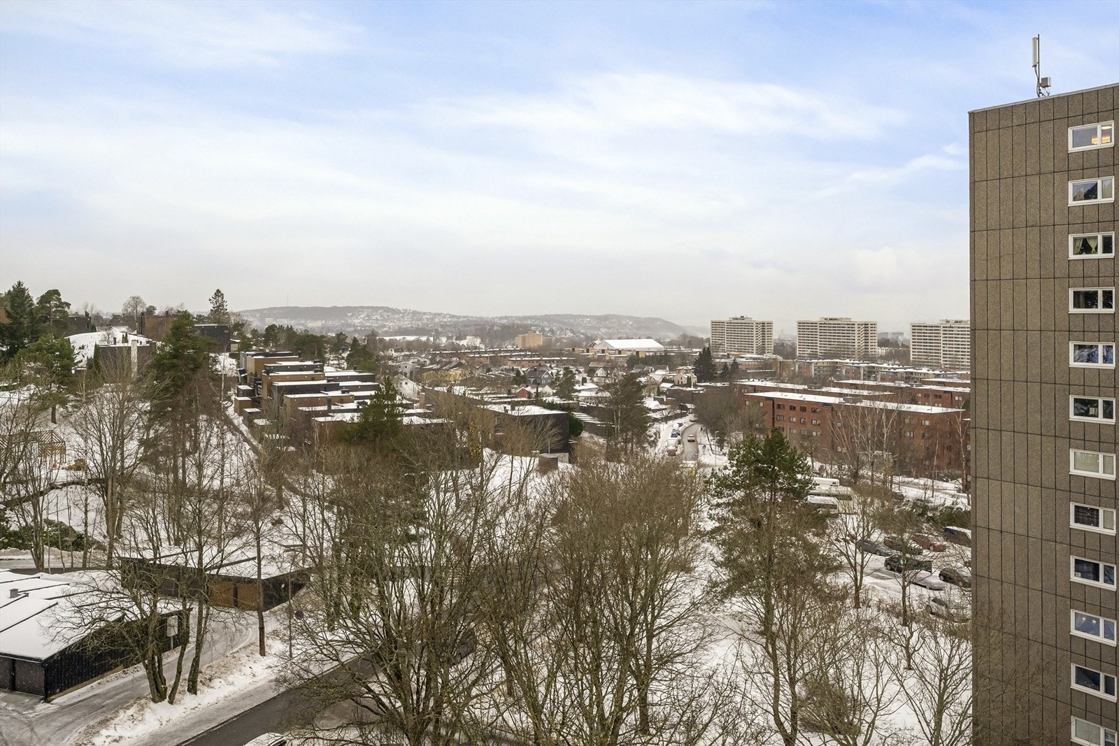 Flott utsikt mot Oslo sentrum og nærområdet. Galleribilde