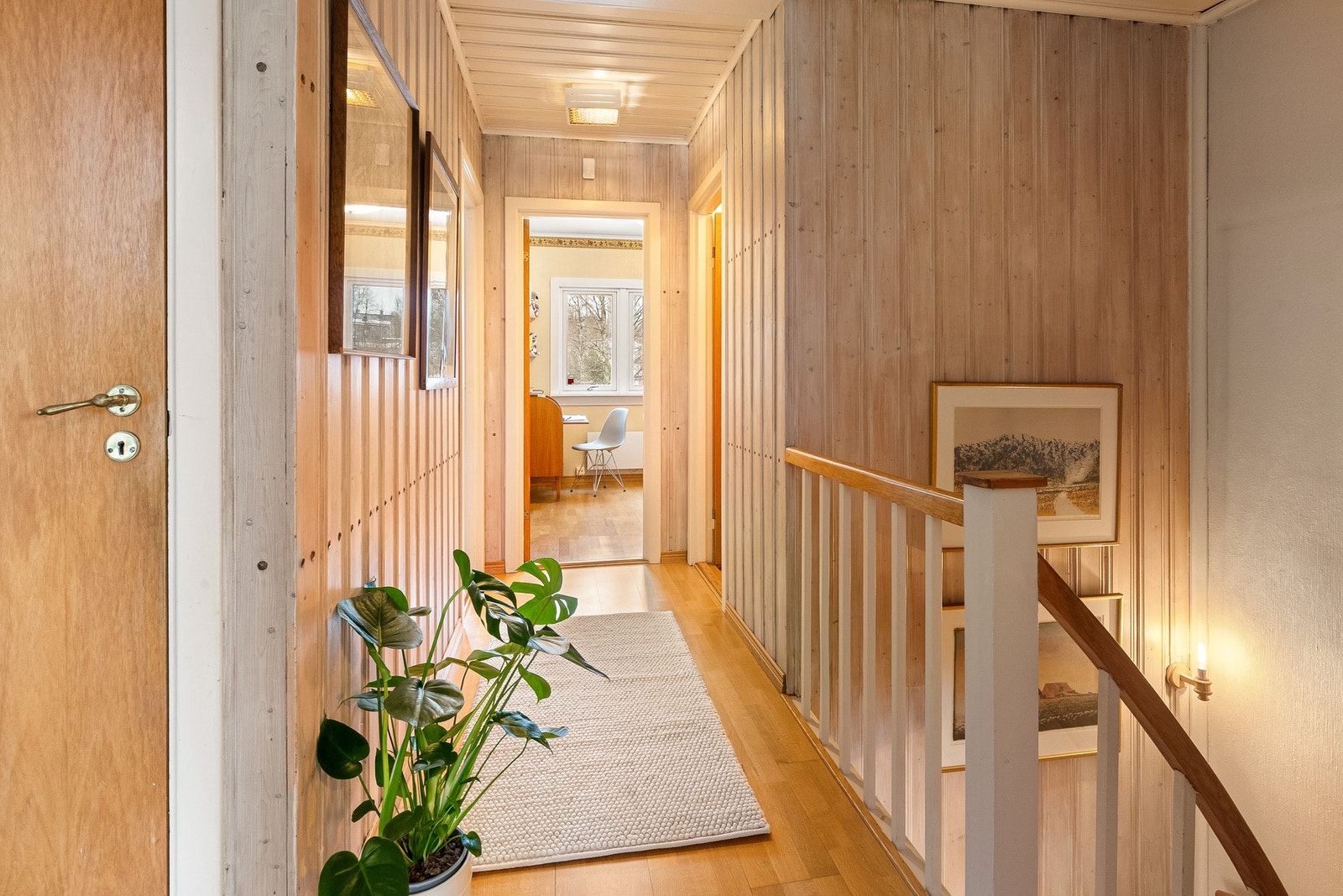 2. etasje har en god planløsning med hele 4 soverom Galleribilde