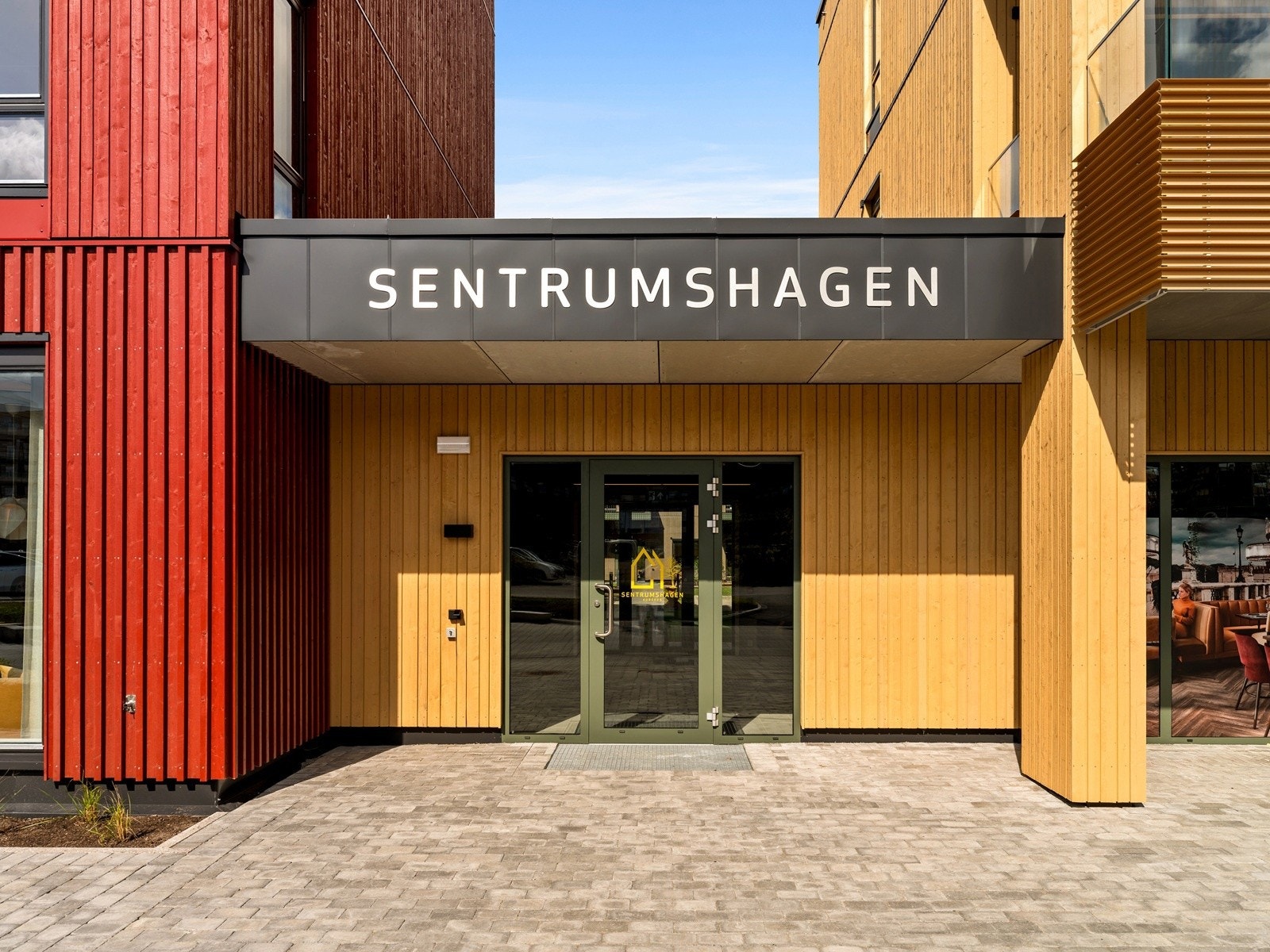 Sentrumshagen - flott prosjekt nylig ferdigstillet av Bakke AS. Galleribilde