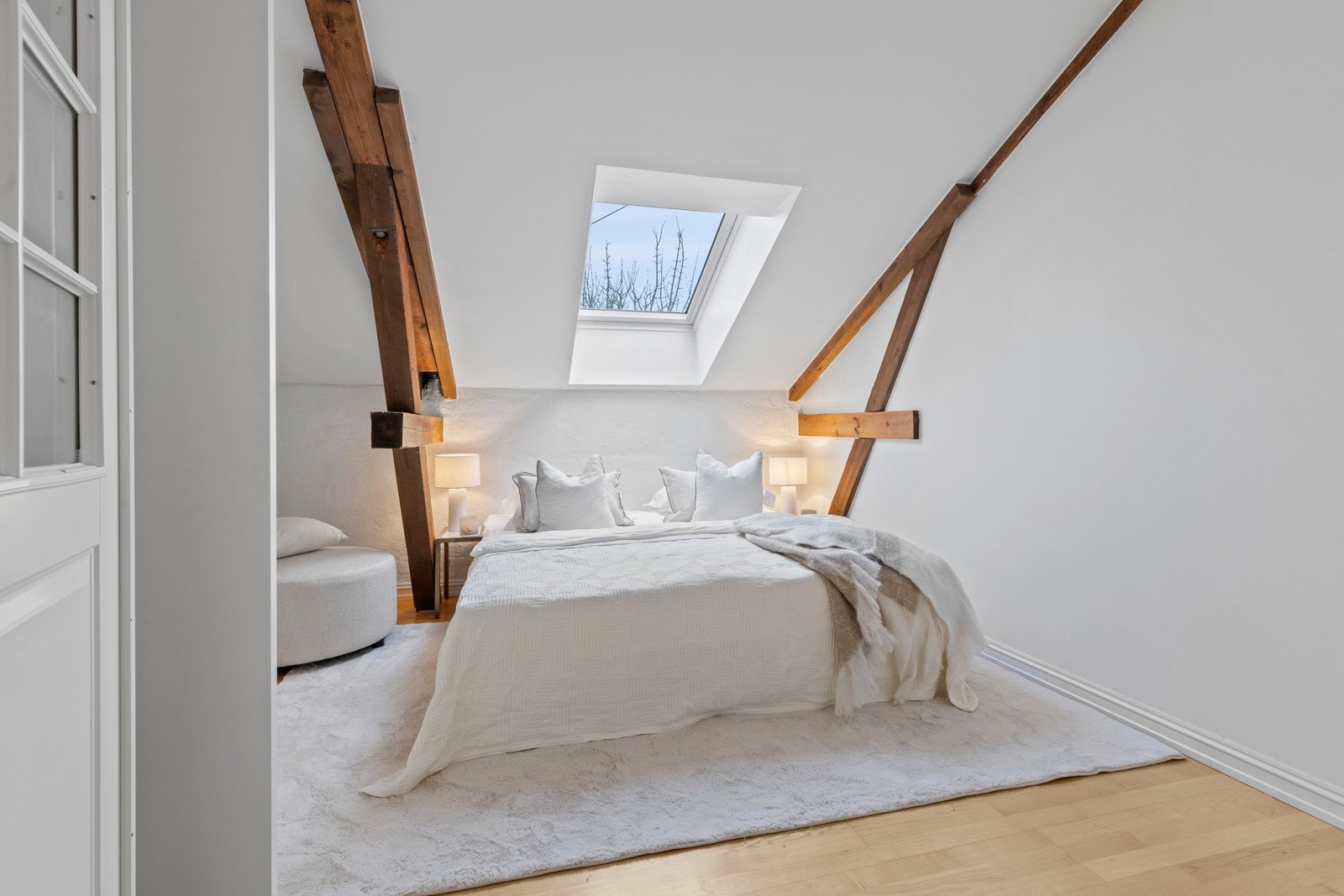 Soverom III - kan enkelt innredes etter egne preferanser, enten det er behov for et hjemmekontor, barnerom eller et komfortabelt gjesterom. Galleribilde