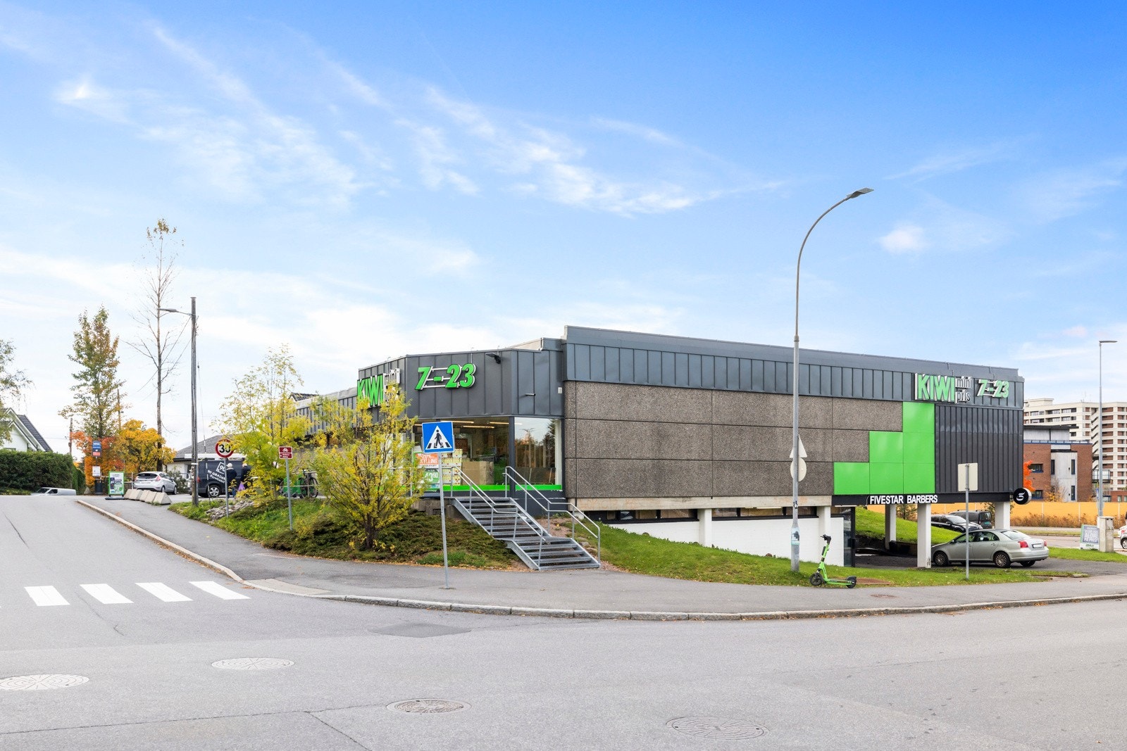 Dagligvarehandelen kan blant annet gjøres på Kiwi Galleribilde