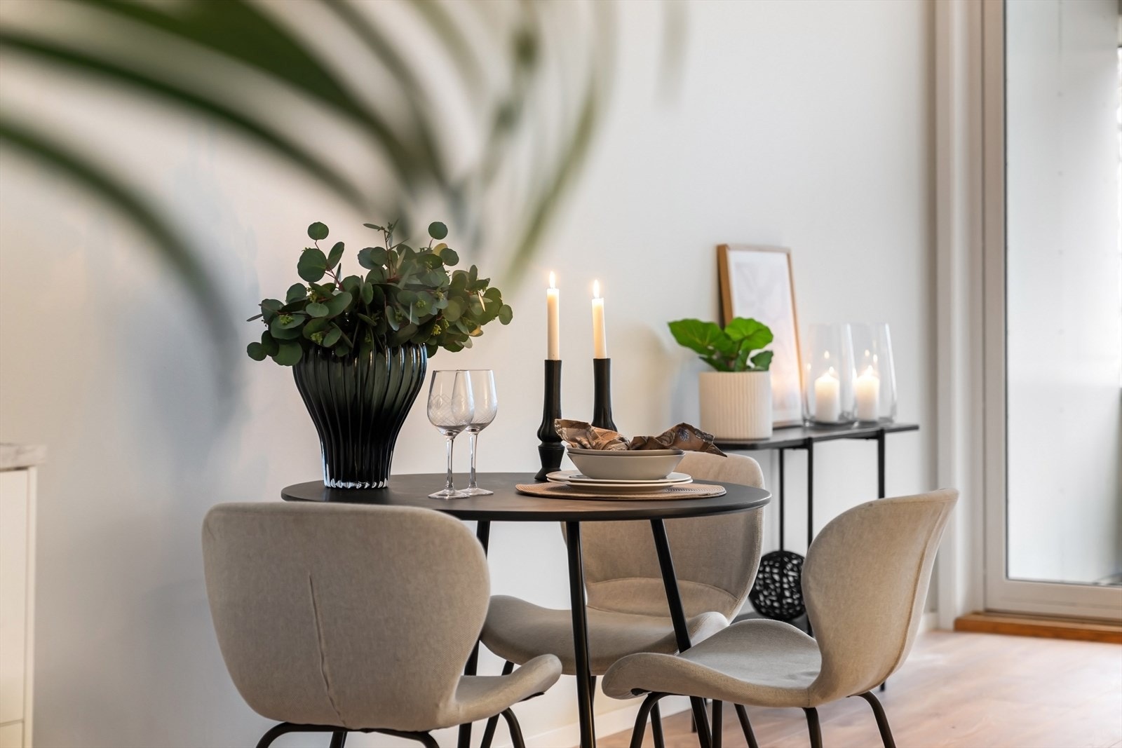 Detalj spisesone Galleribilde