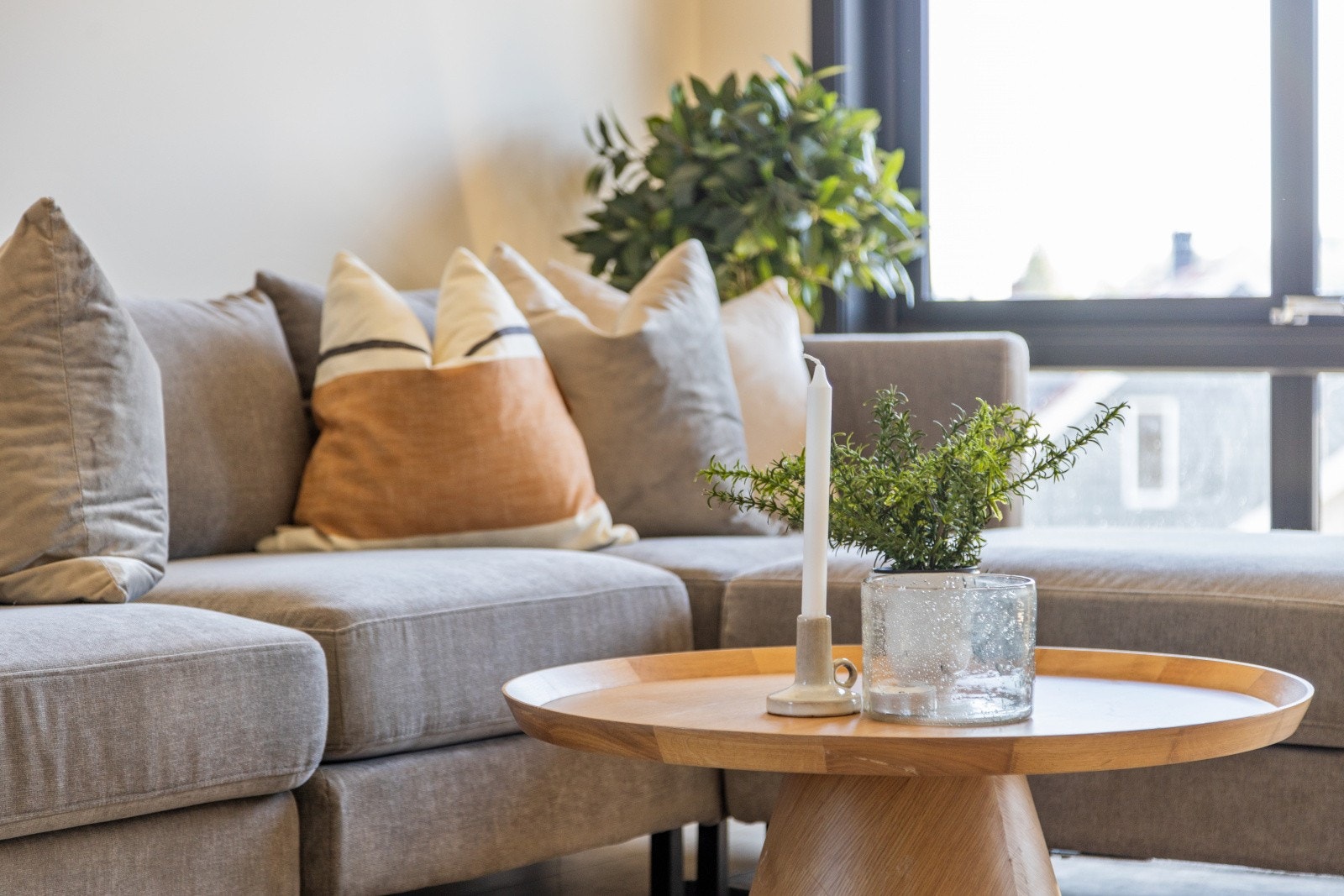 Stue med styling. Galleribilde