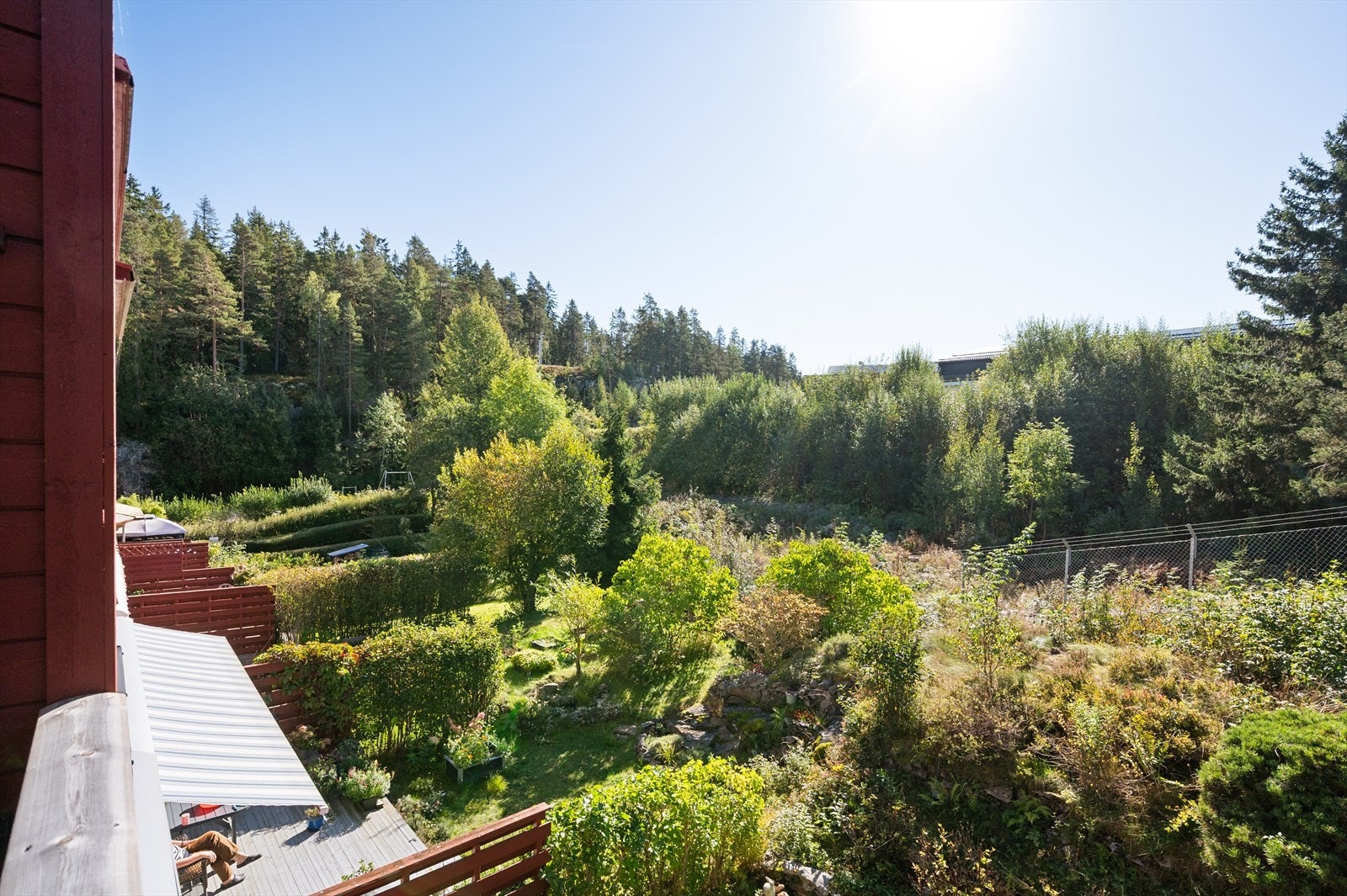 Balkongen vender mot sydvest og har fantastiske solforhold. Galleribilde