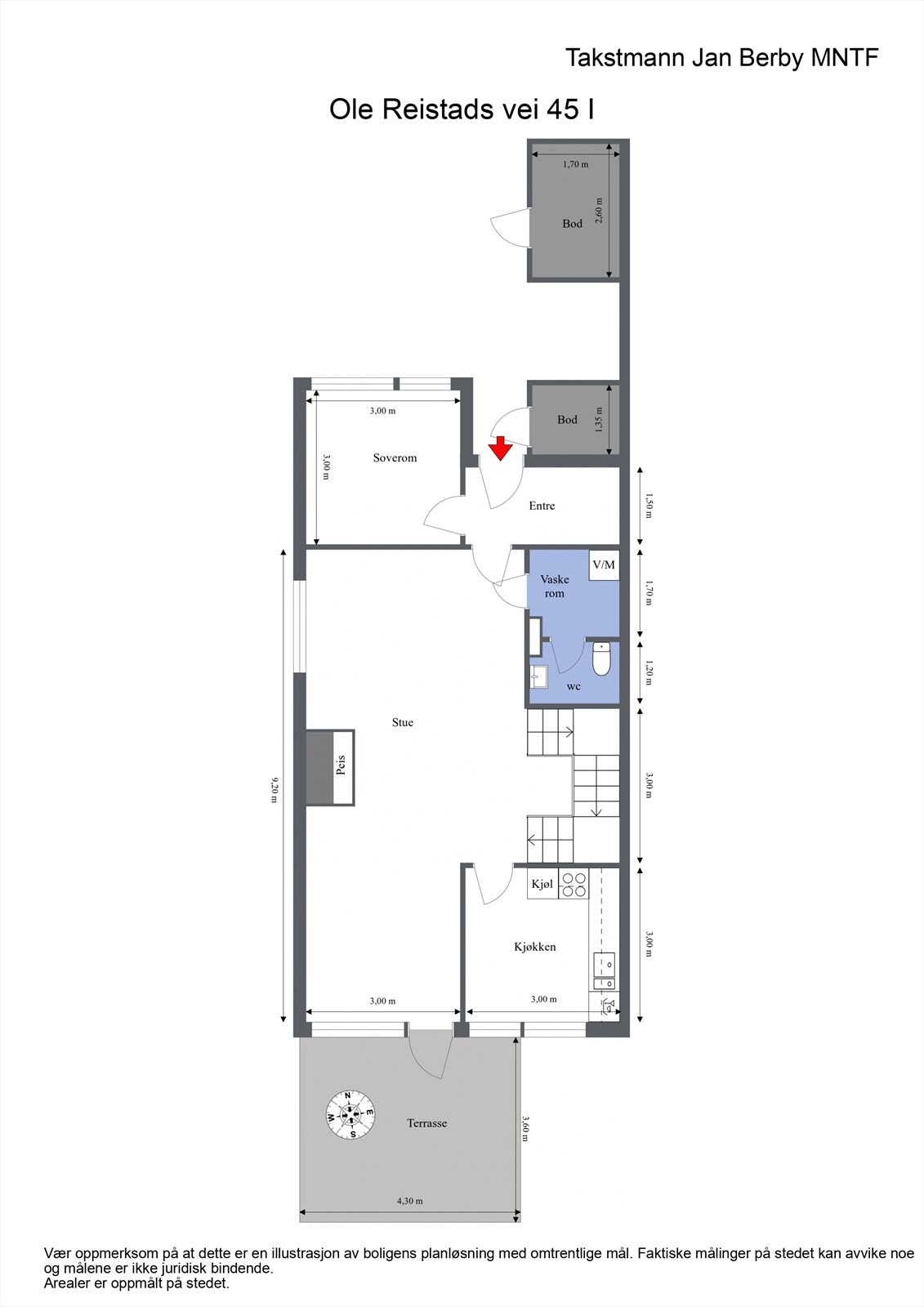 Plantegning 1.etasje. Galleribilde