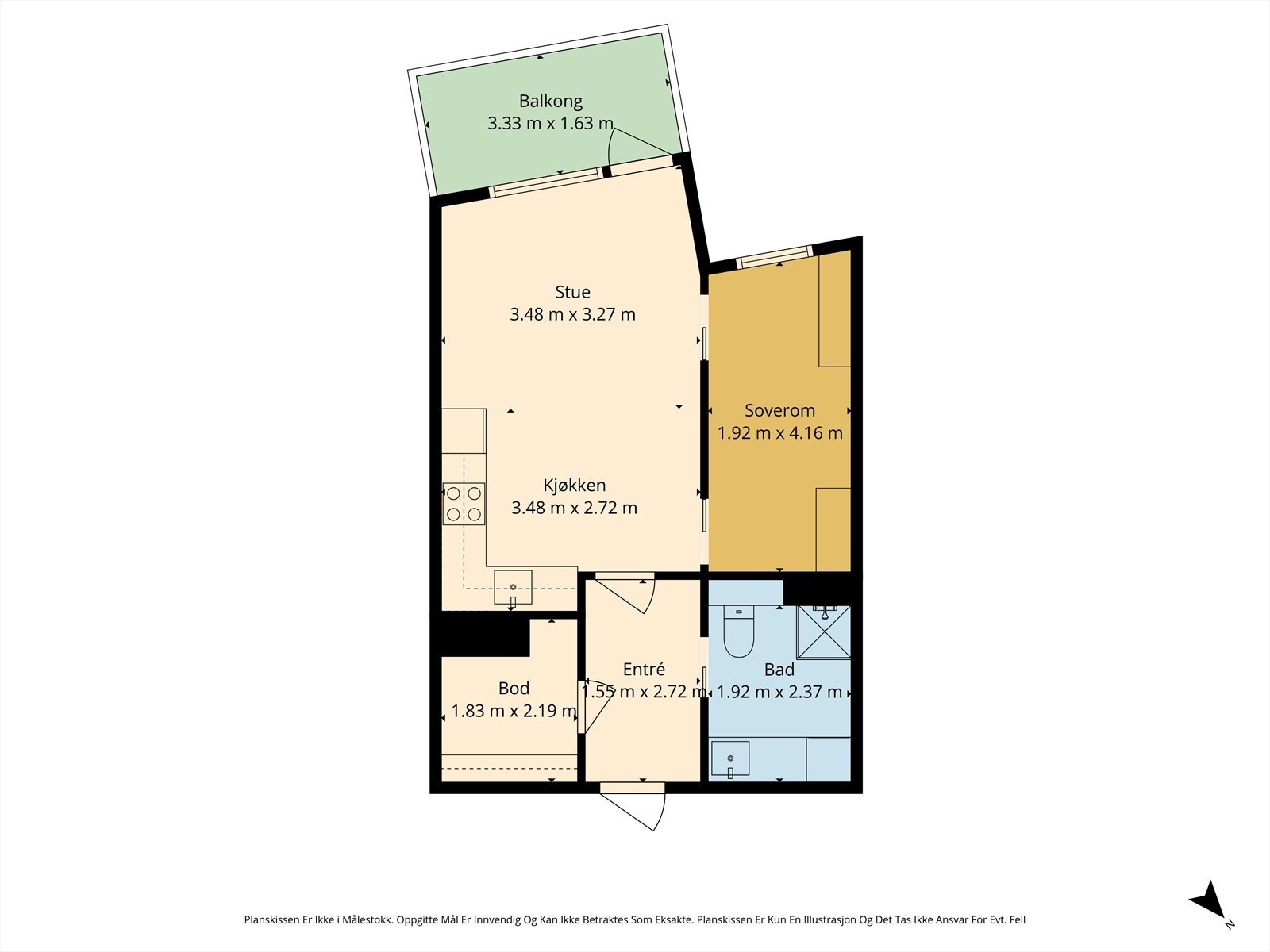 Plantegning. Galleribilde