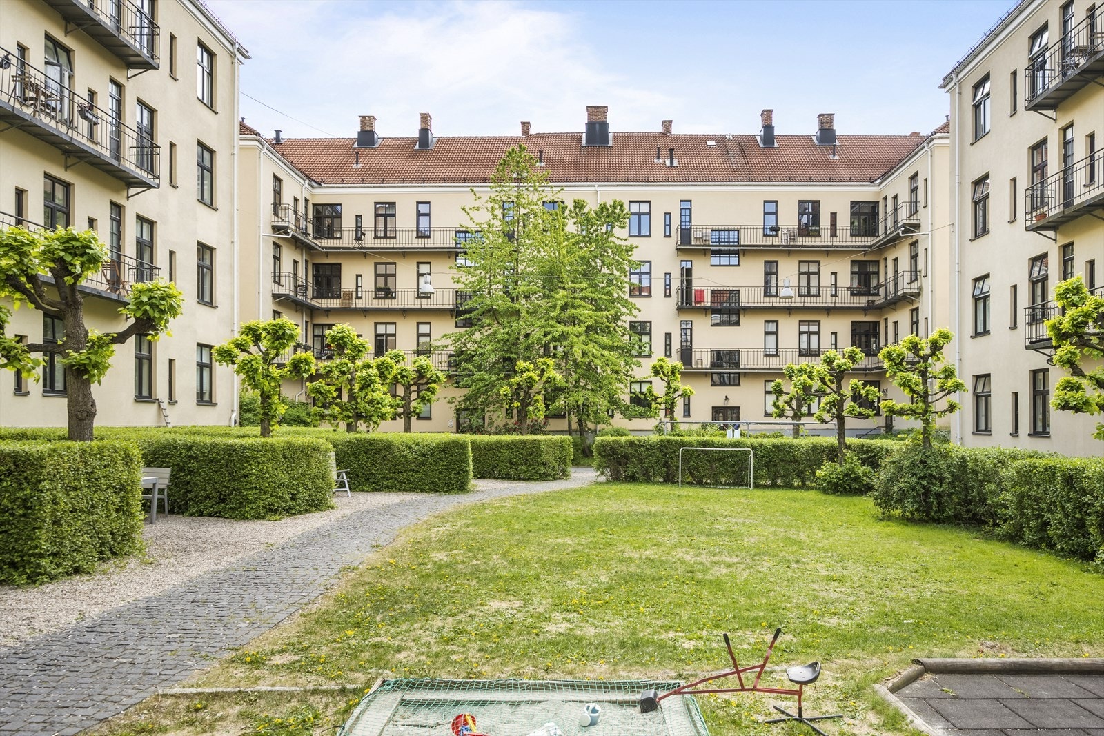 Pent opparbeidede fellesområder Galleribilde