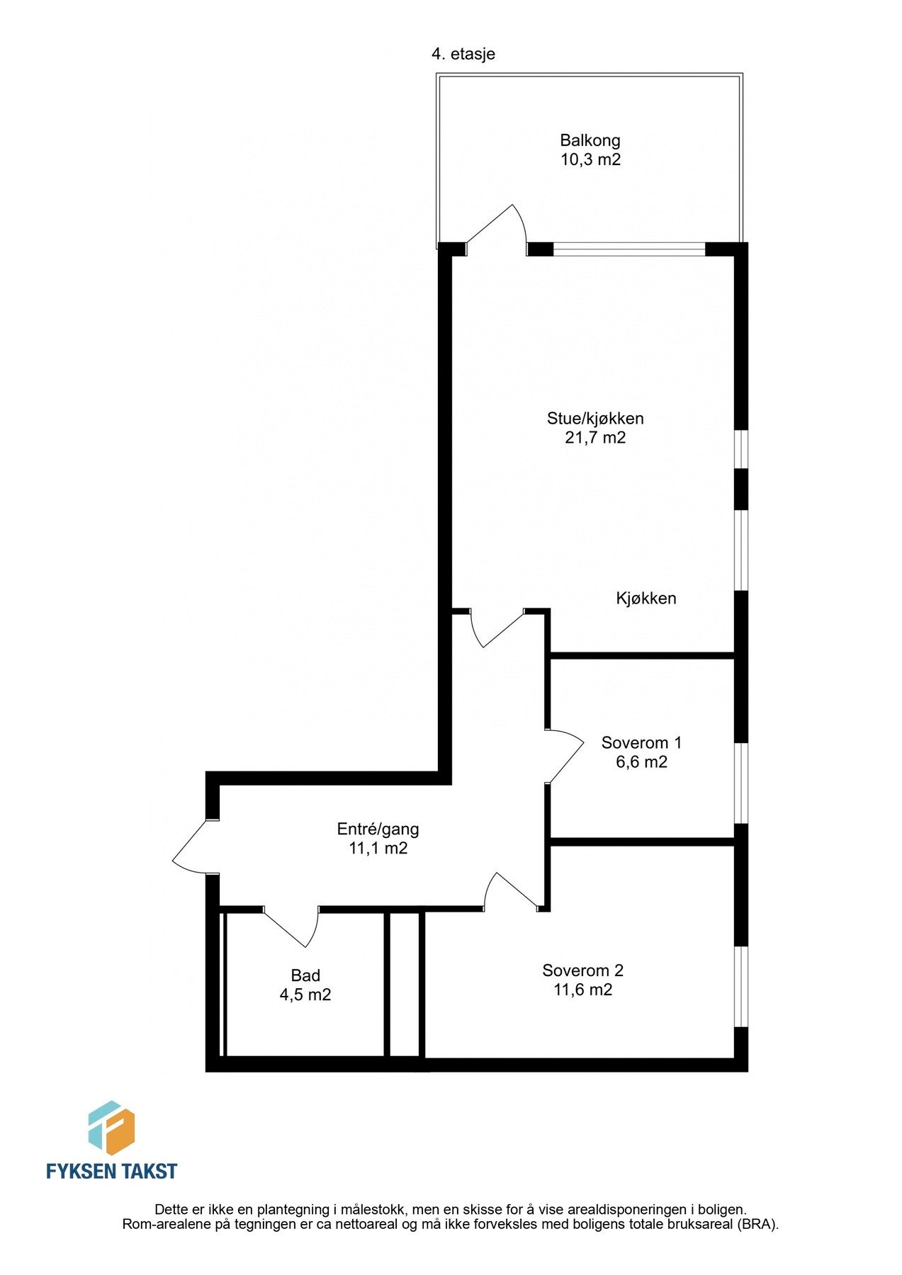 Praktisk planløsning. Galleribilde