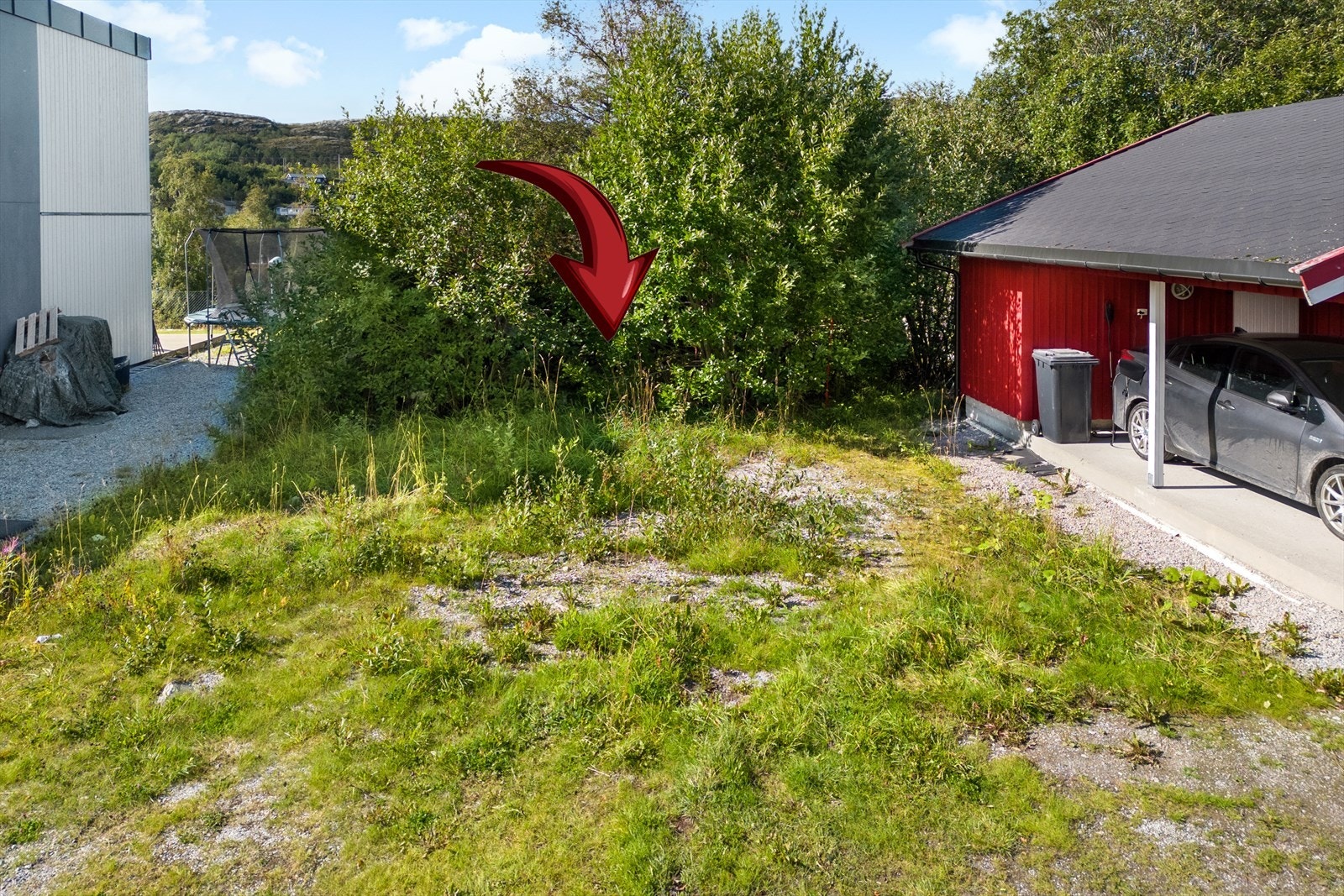 Garasjetomt Galleribilde