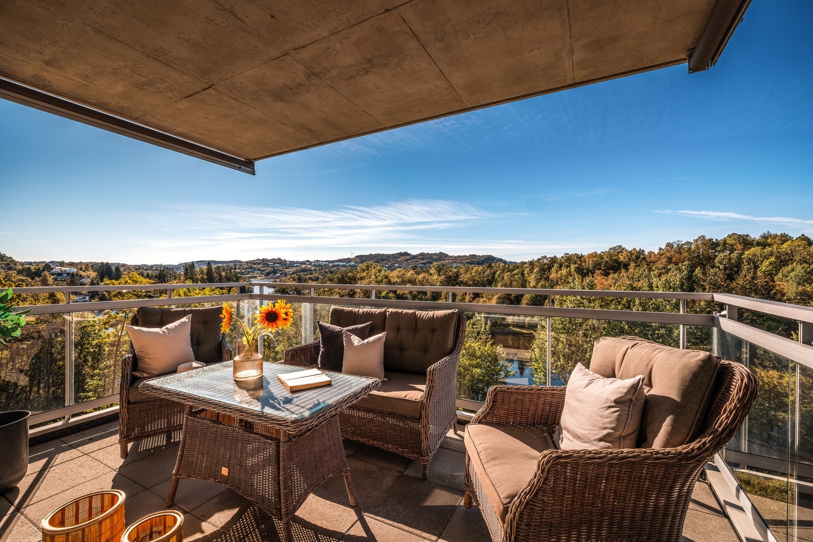 Sett fra en varmere dag enn januar. Galleribilde