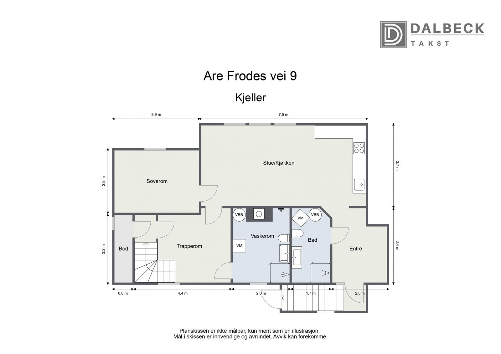 Plantegning - Kjeller Galleribilde