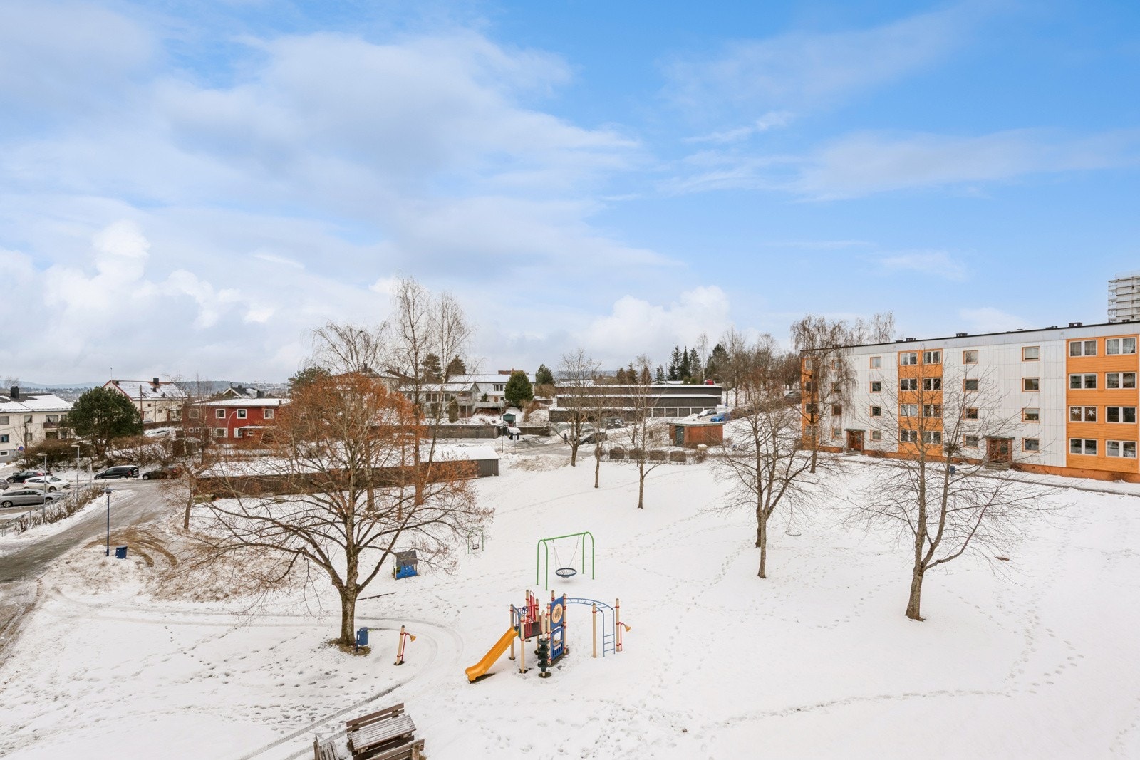 Utsikt fra balkongen. Galleribilde