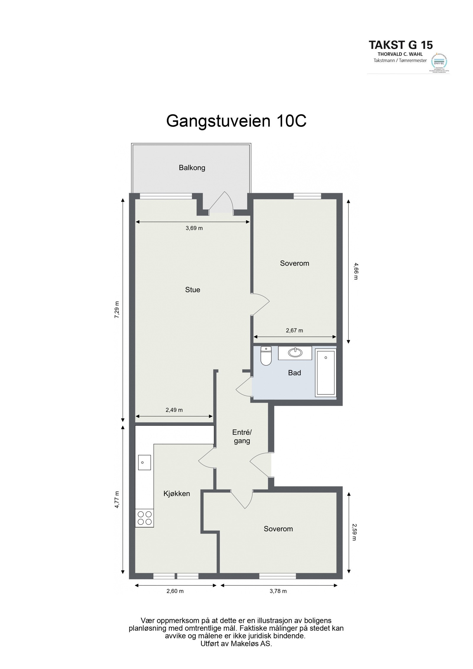 Plantegning. Galleribilde