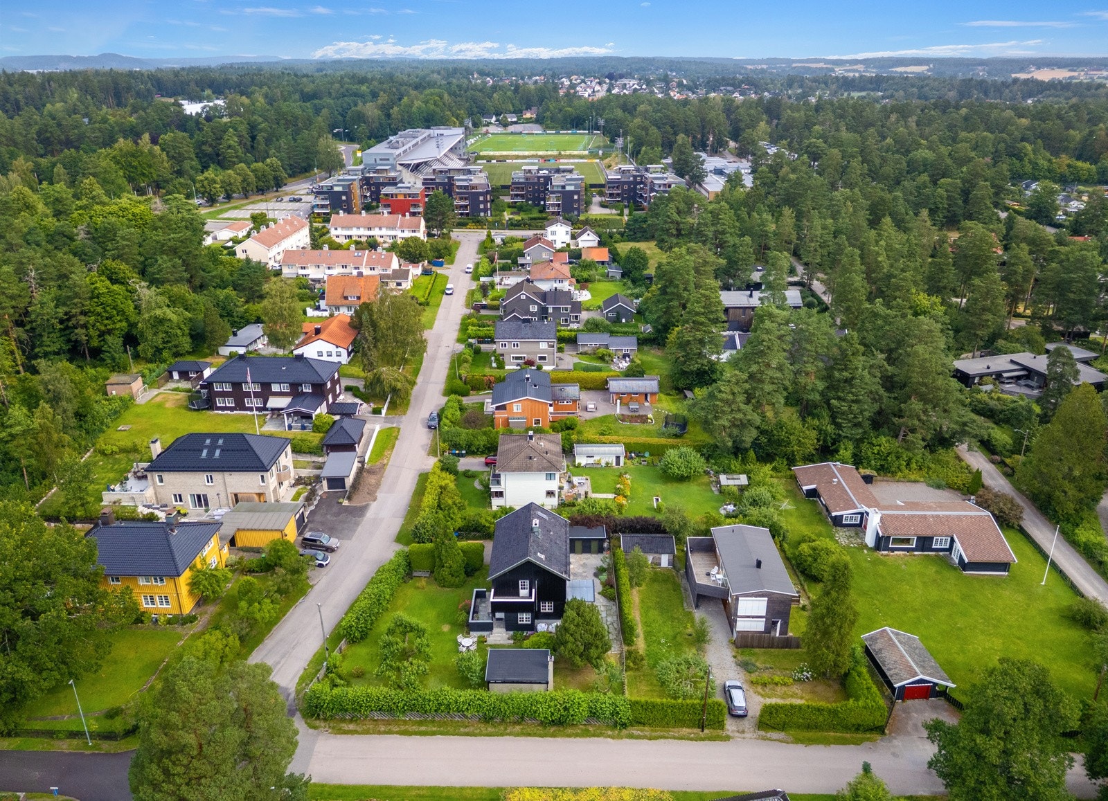 Flotte og meget populære Markveien på Solvang Galleribilde