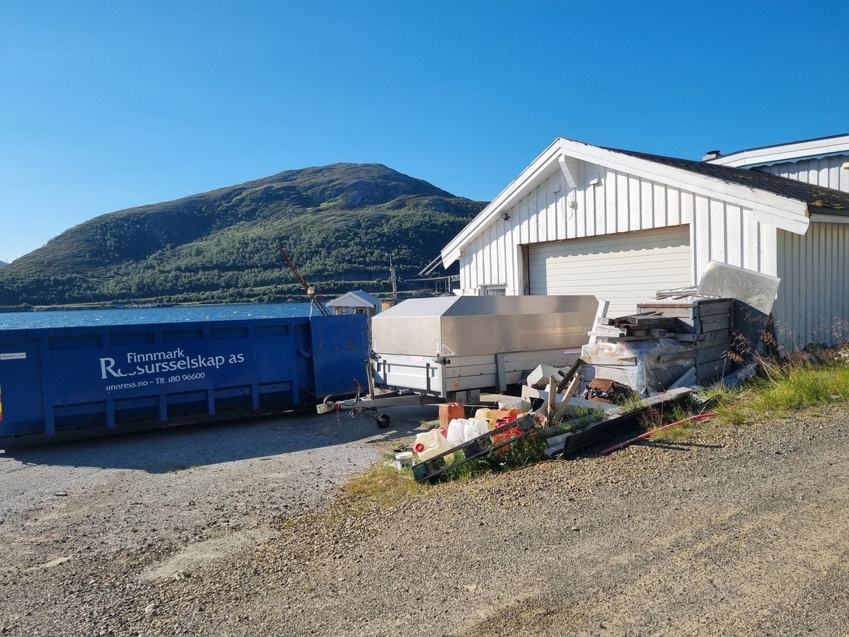 Garaskje i sommer Galleribilde