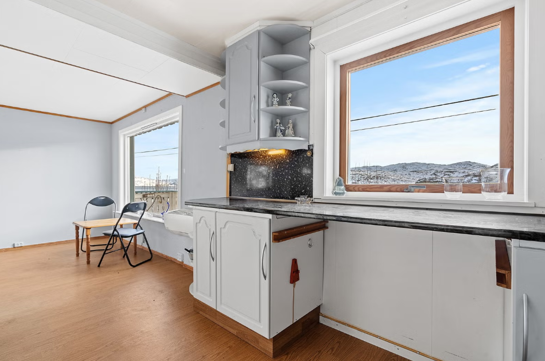 2. etasje. Kjøkken og stue Galleribilde