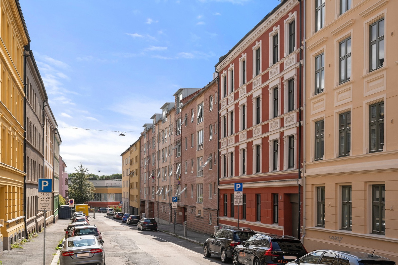 Romsdalsgata 6 ligger svært sentralt til på Grünerløkka Galleribilde