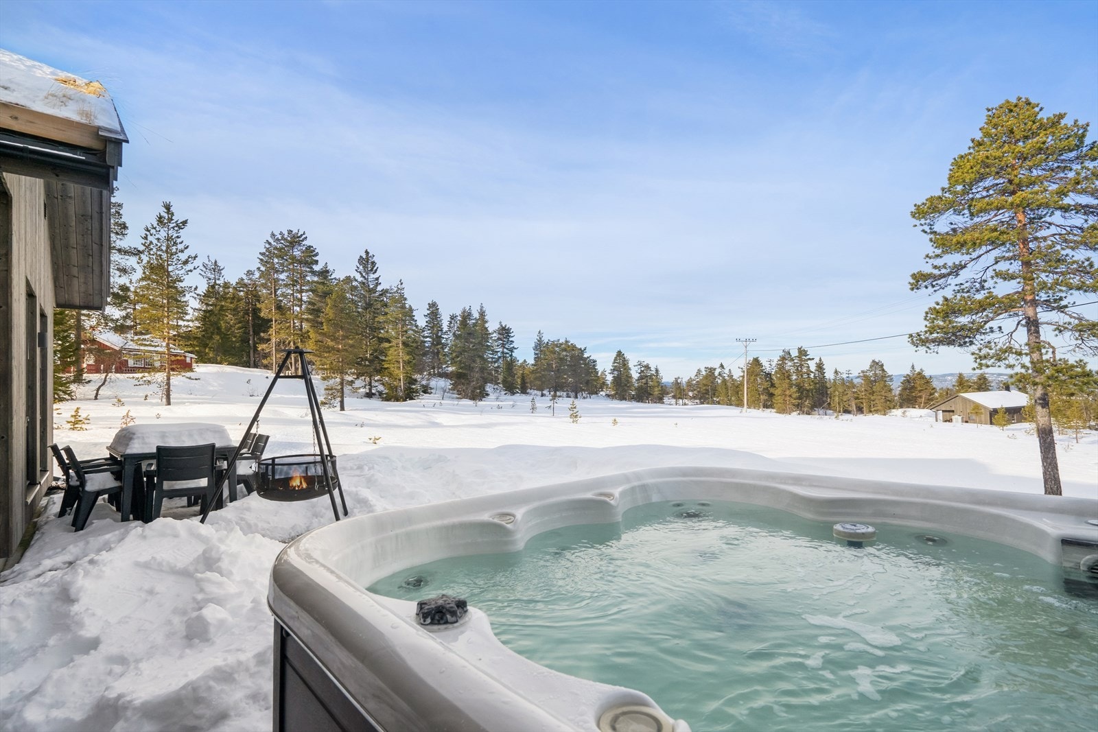 Her kan du nyte hyttelivet. Galleribilde