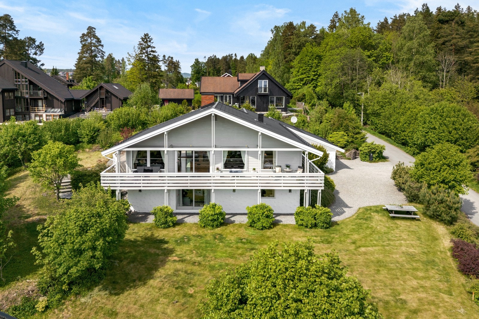 Dronebilde Galleribilde