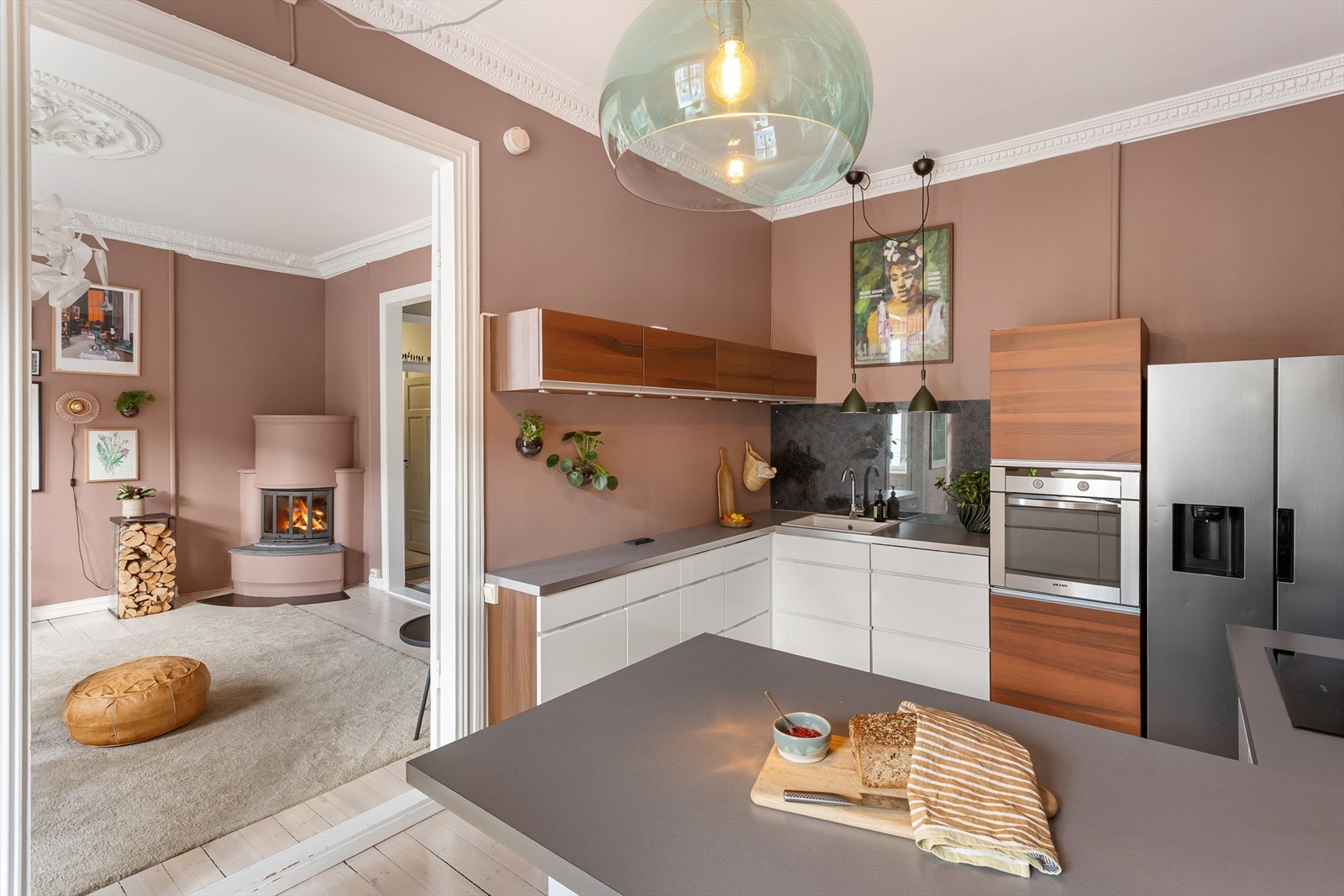 Separat og romslig kjøkken. Galleribilde