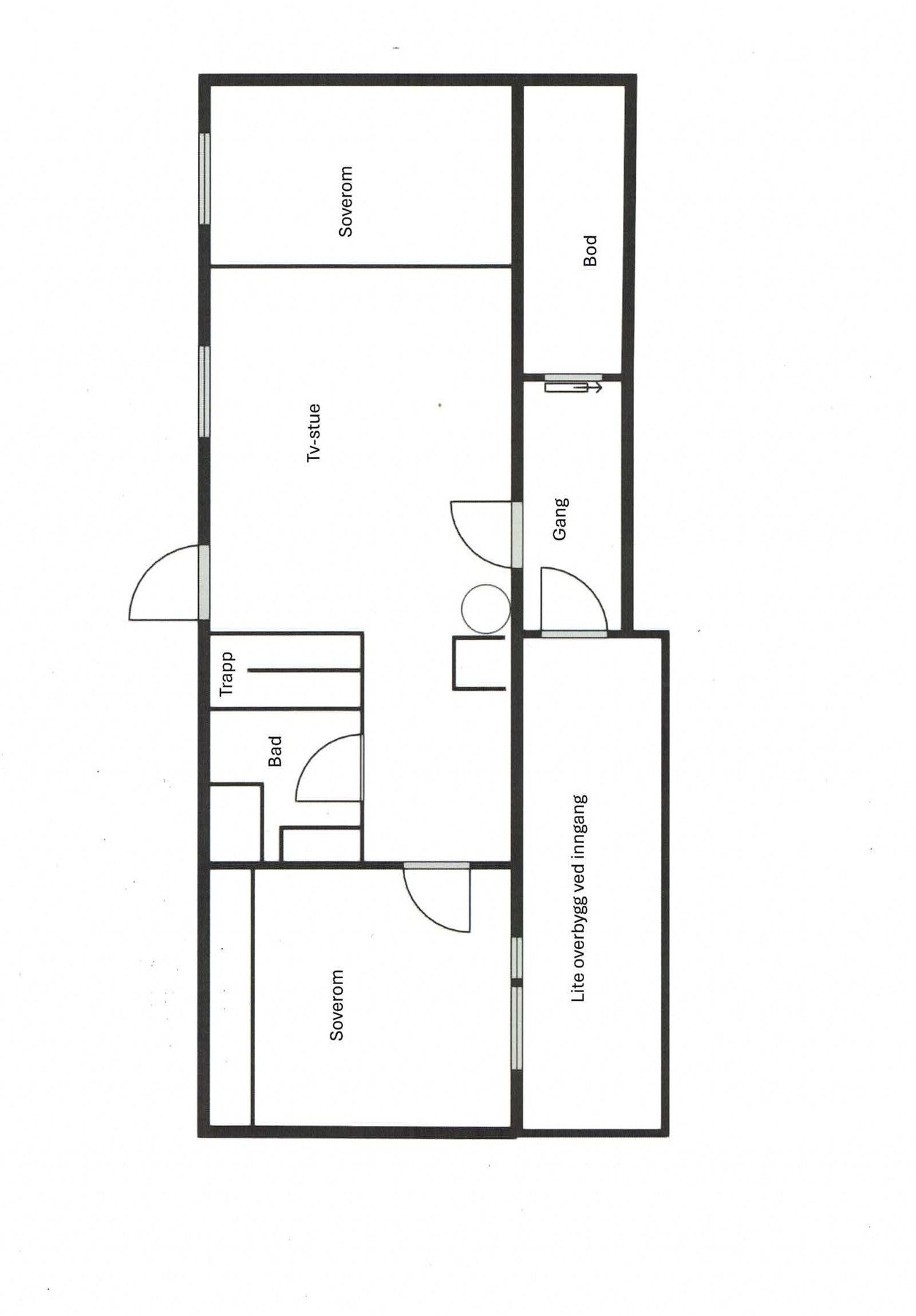 2d plantegning. Galleribilde