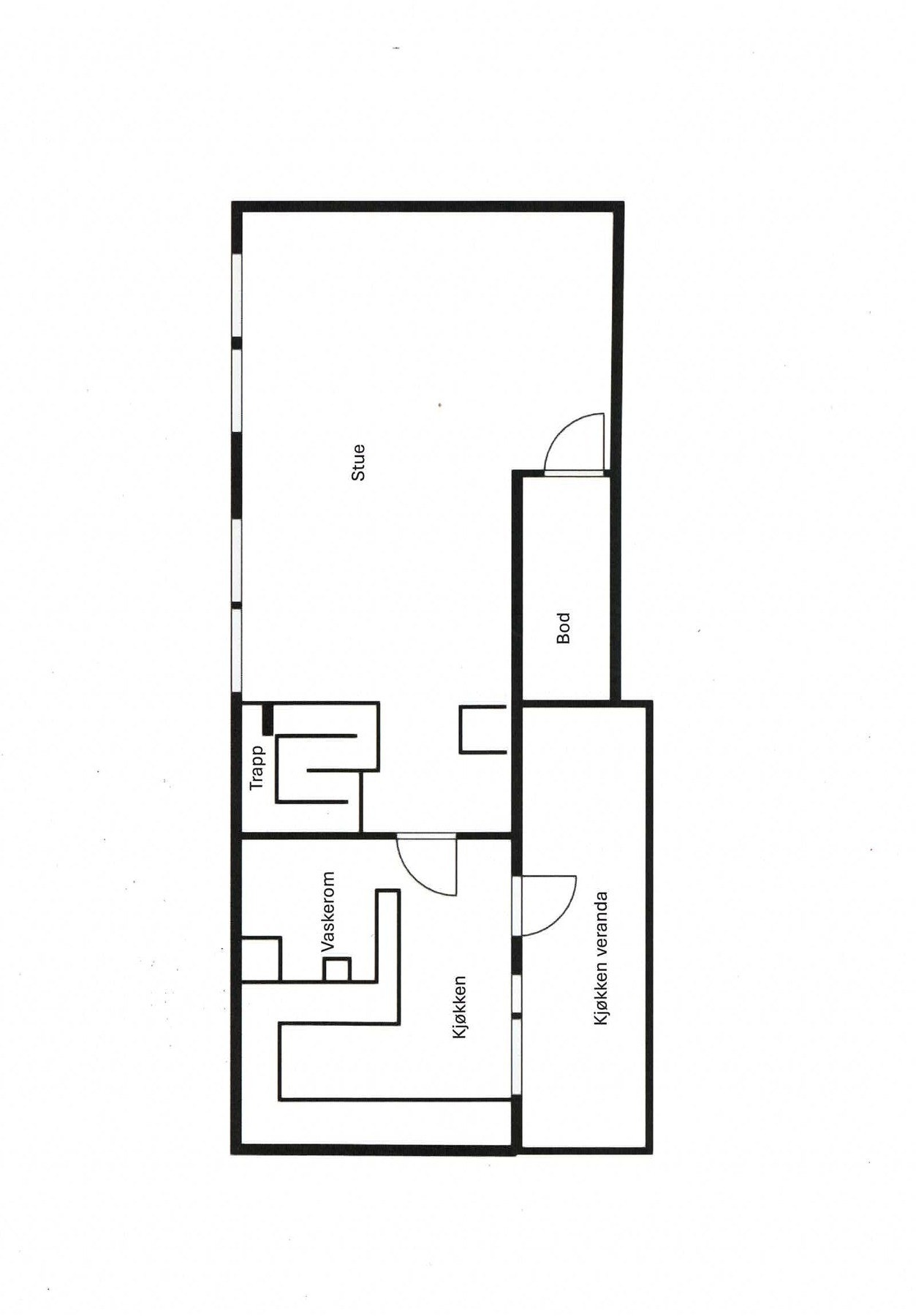 2d plantegning. Galleribilde