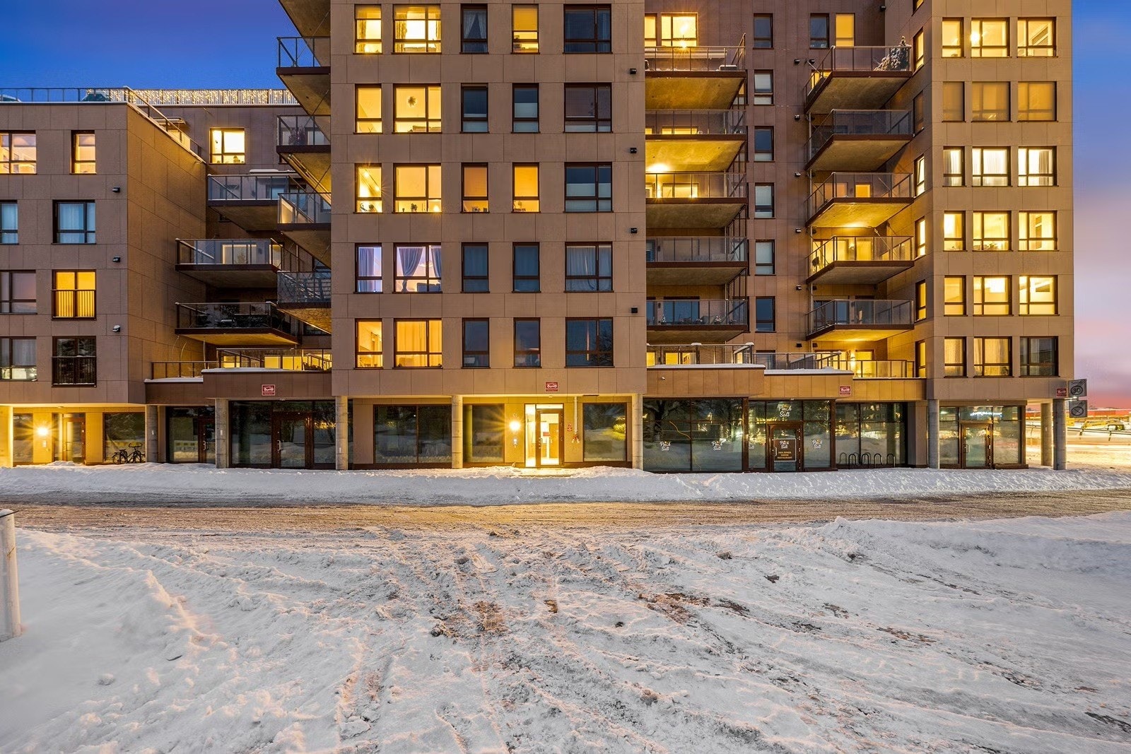 Anerkjente Dark arkitekter står bak noen få nybygg i Lørenskog og et av de er "Sentergården" Galleribilde