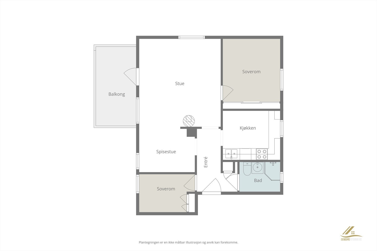 Planskisse - nåværende løsning! Galleribilde