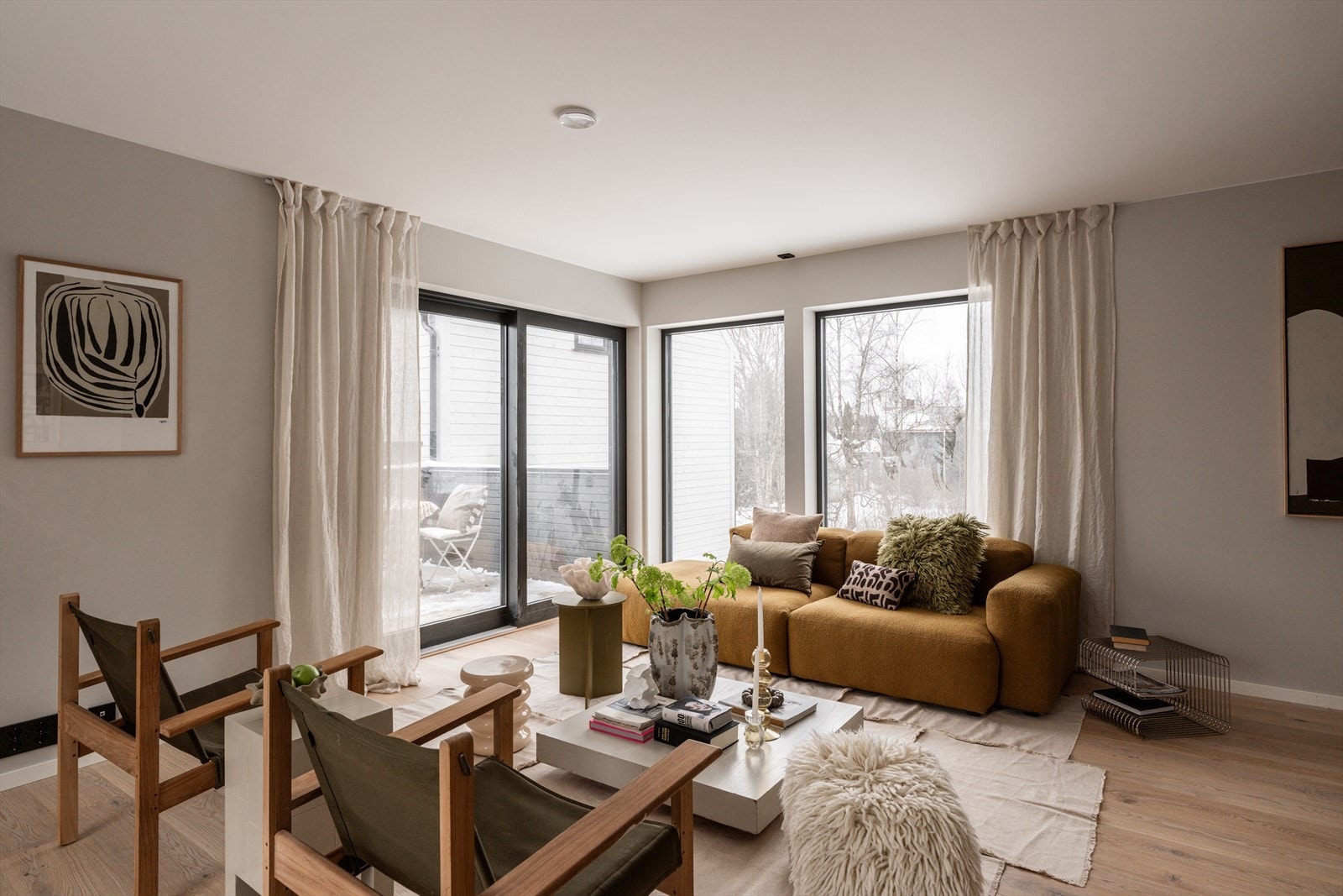 Bilder fra visningsbolig. Boligen leveres med balansert ventilasjon som sikrer et sunt og godt inneklima. Galleribilde