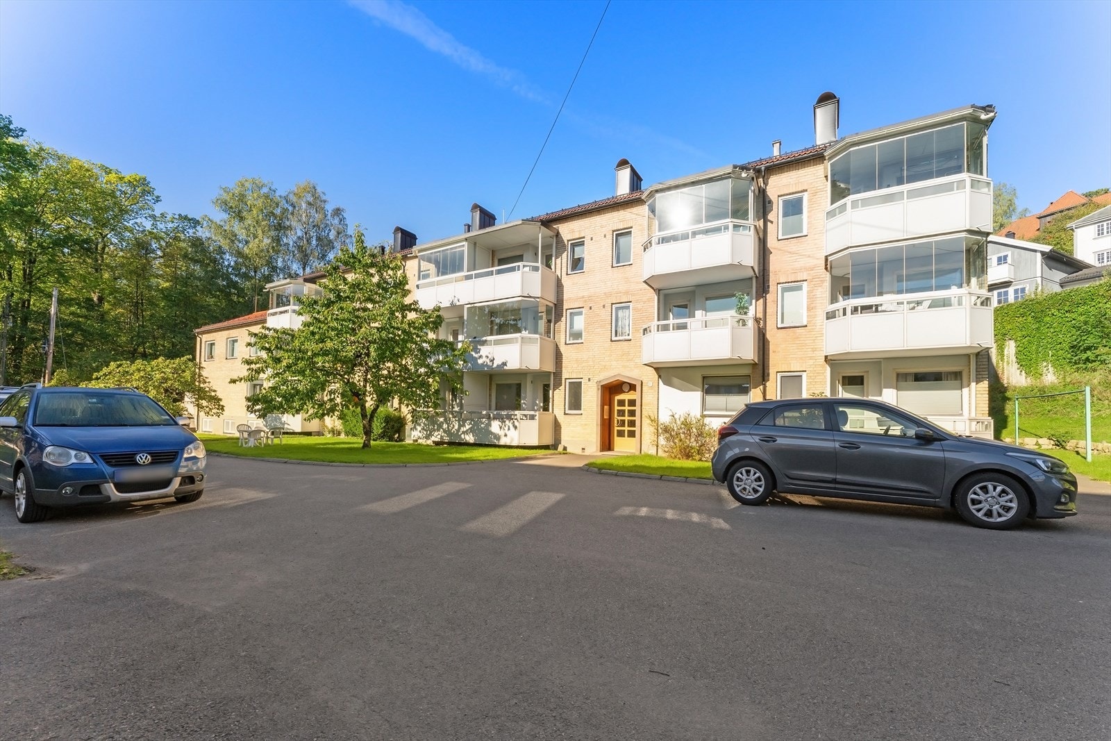 Parkering etter førstemann-til-mølla-prinsippet Galleribilde