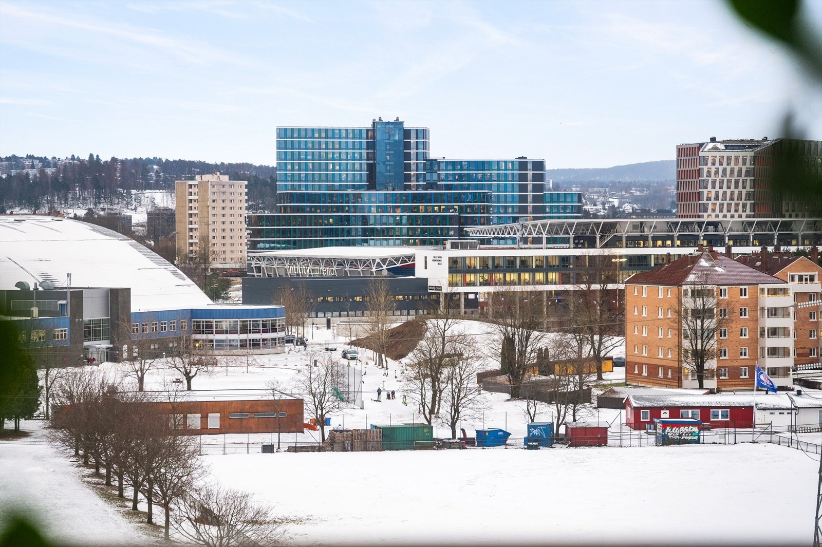 Utsyn fra balkongen. Galleribilde