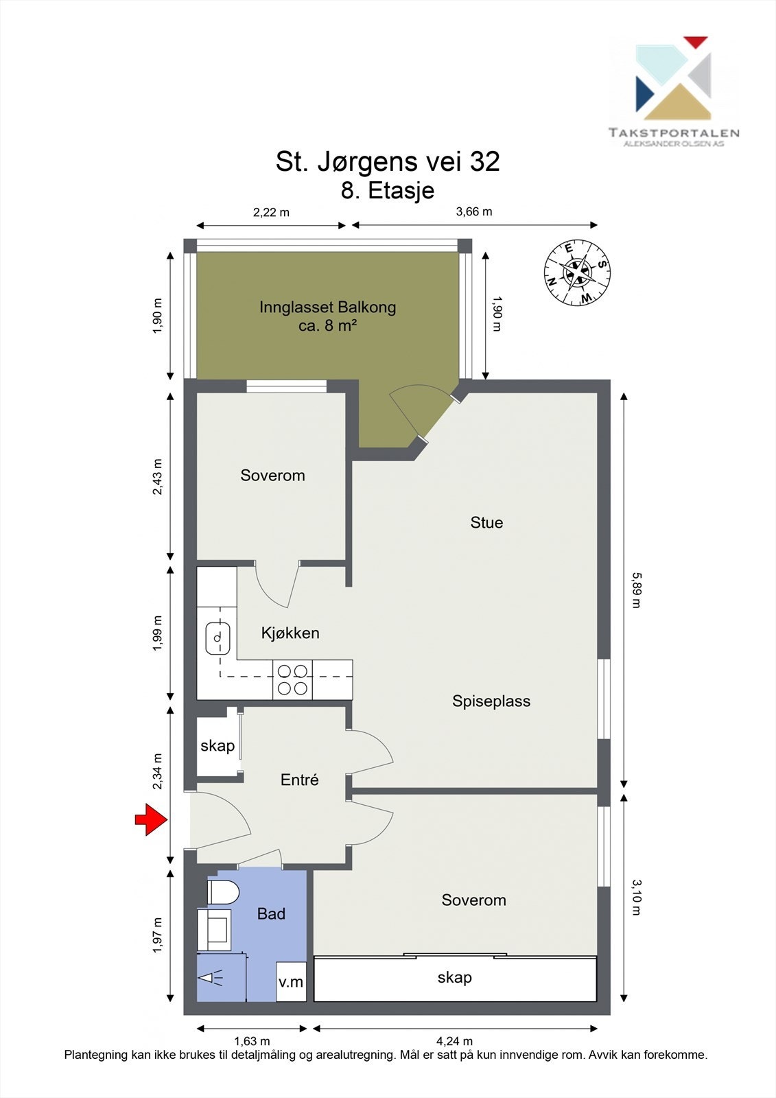 Plantegning. Galleribilde