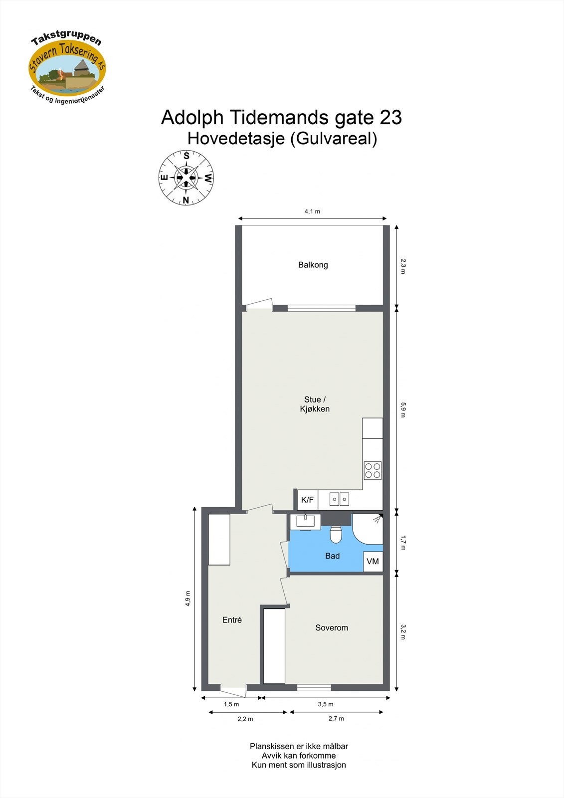 Plantegning. Galleribilde