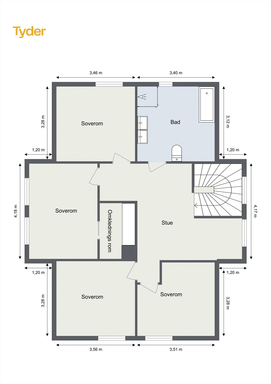 Plantegning 2. Etasje Galleribilde