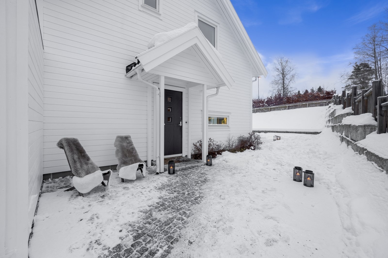 Inngangsparti Galleribilde