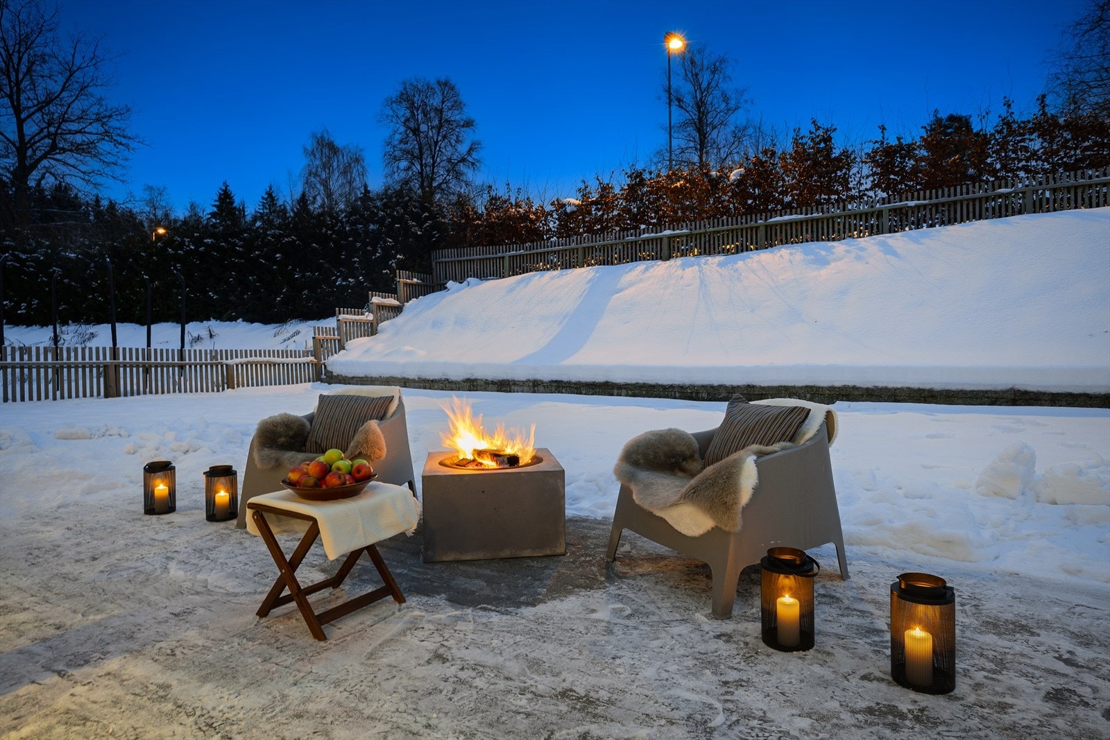 Koselig terrasse på 32 kvm Galleribilde