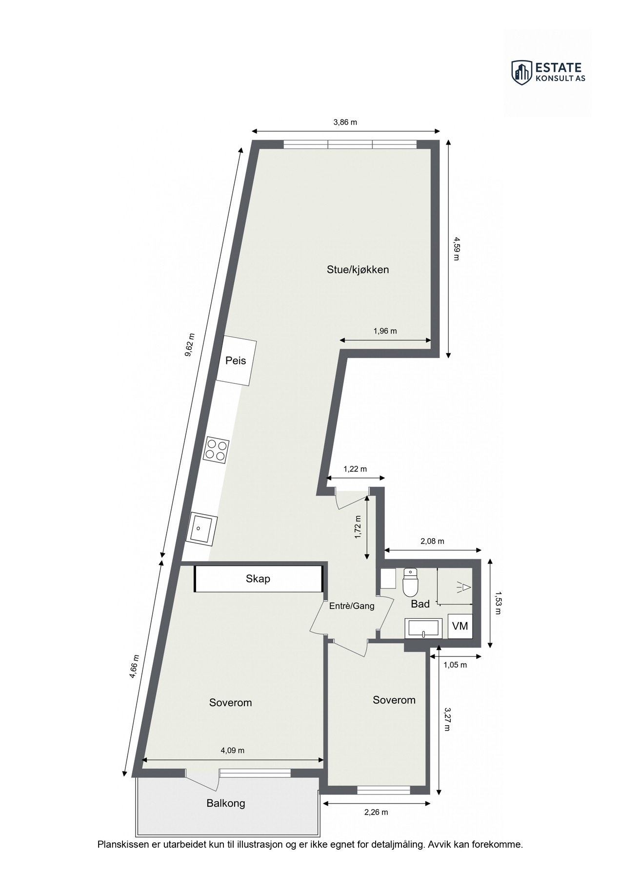 Plantegning. Galleribilde