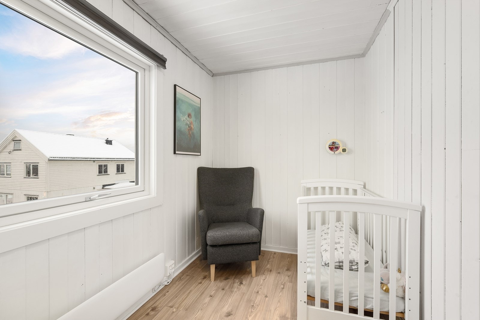 De to minste soverommene er i dag innredet som barnerom. Galleribilde