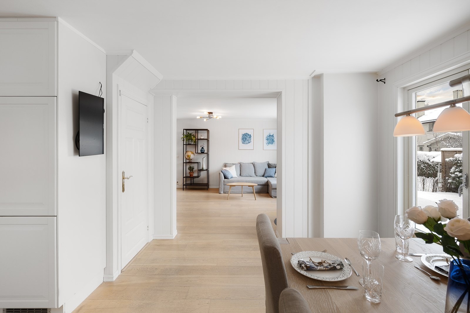 Kjøkkeninnredningen er fra 2012. Galleribilde