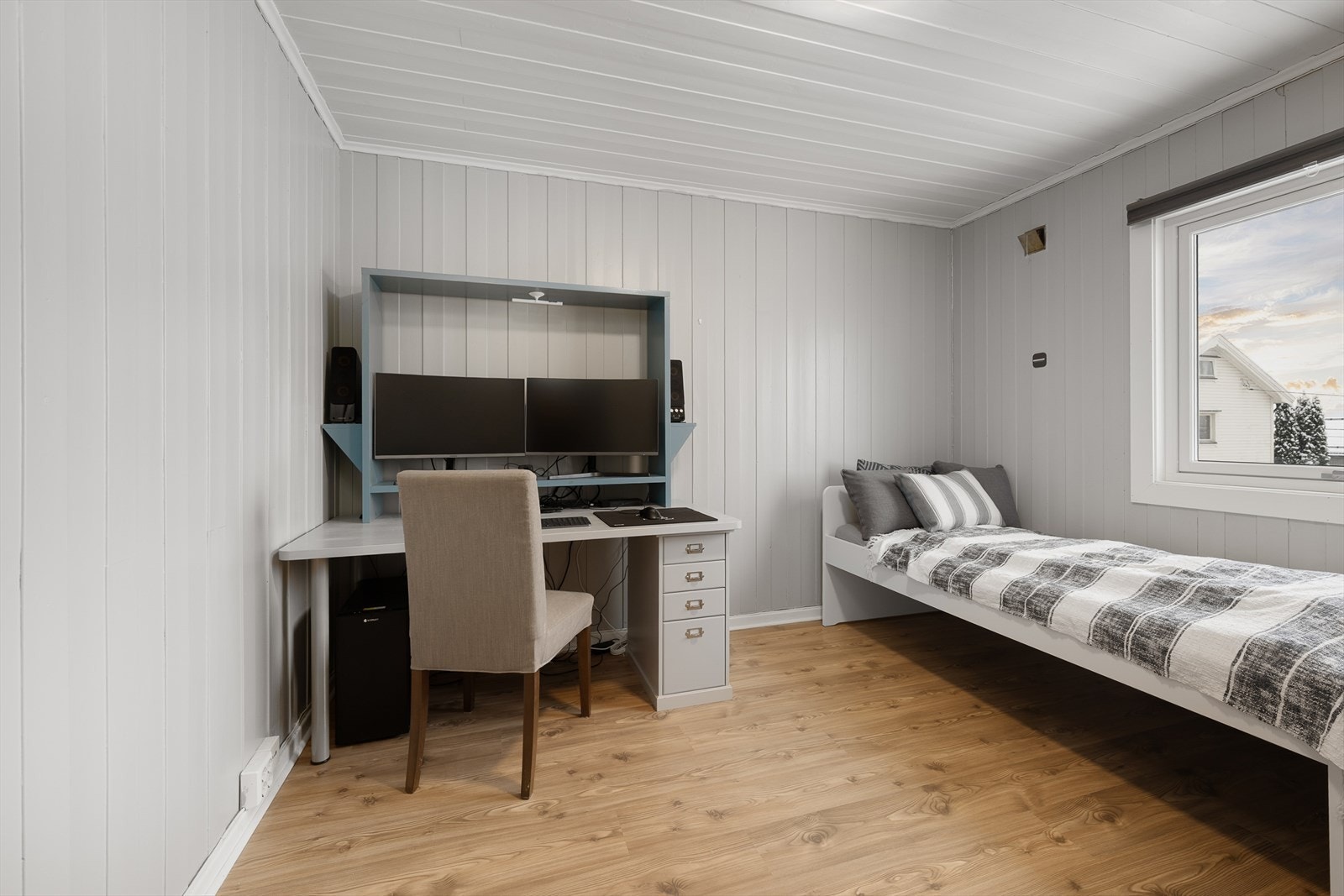 Soverom nummer to er også av god størrelse. Galleribilde