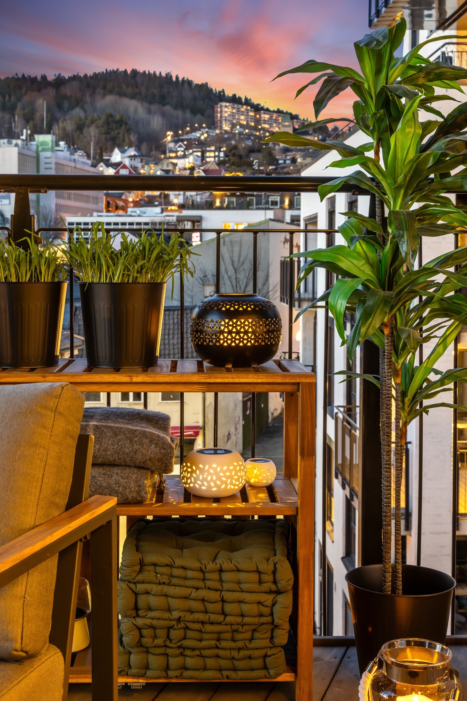 Utsikt mot Bragernesåsen Galleribilde