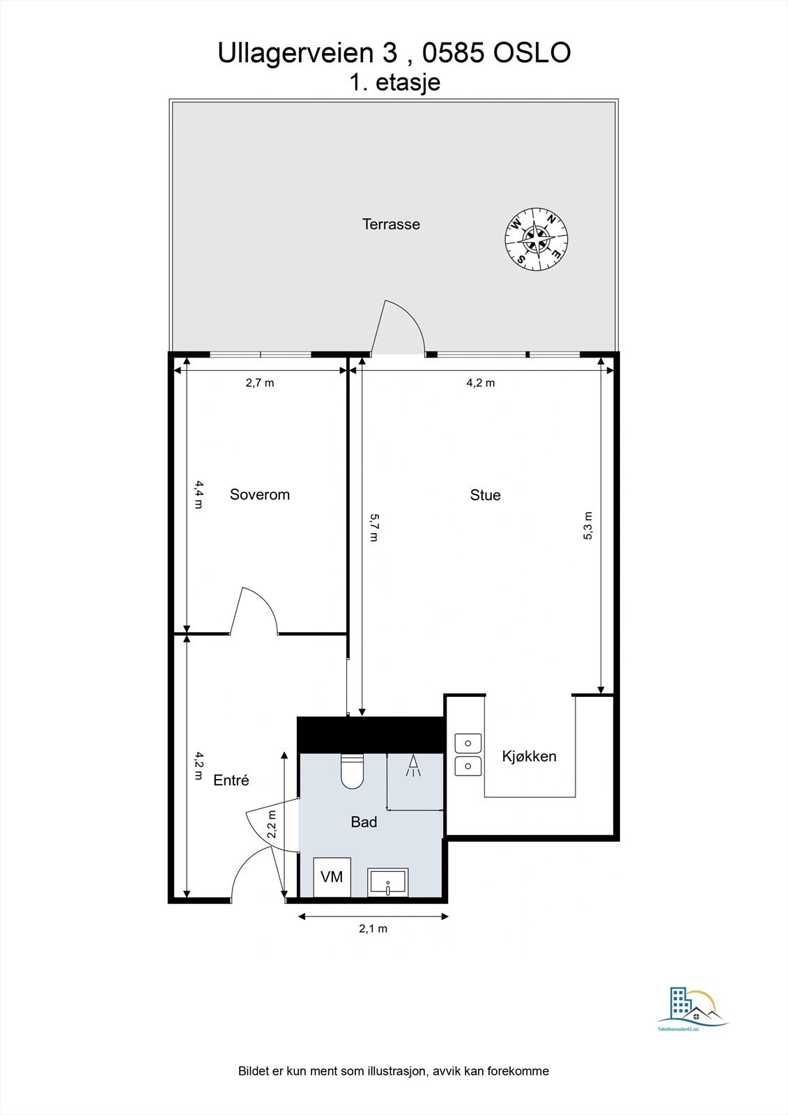 Plantegning. Galleribilde